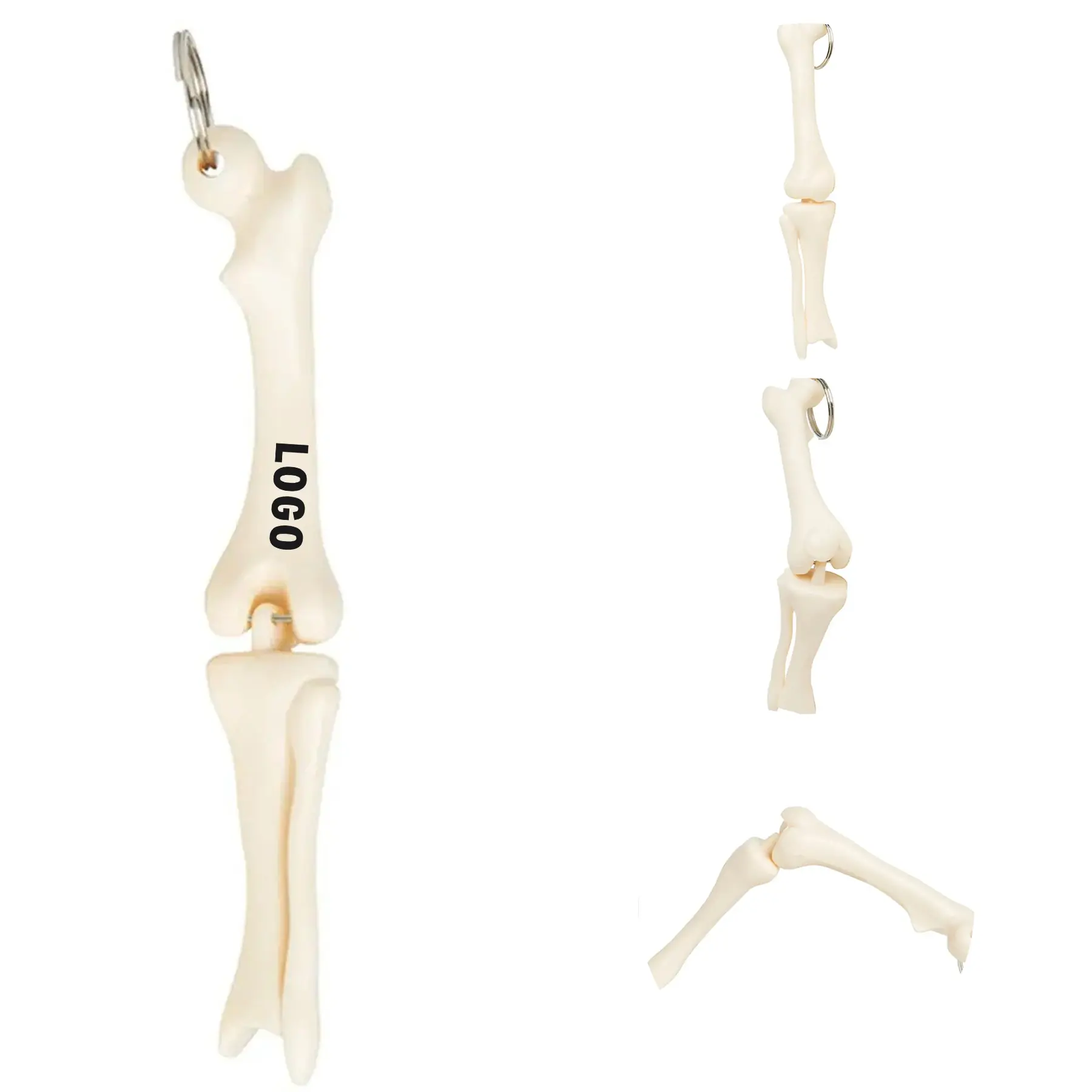 Articulated Knee Joint Bone Keychain for Medical Professionals 2