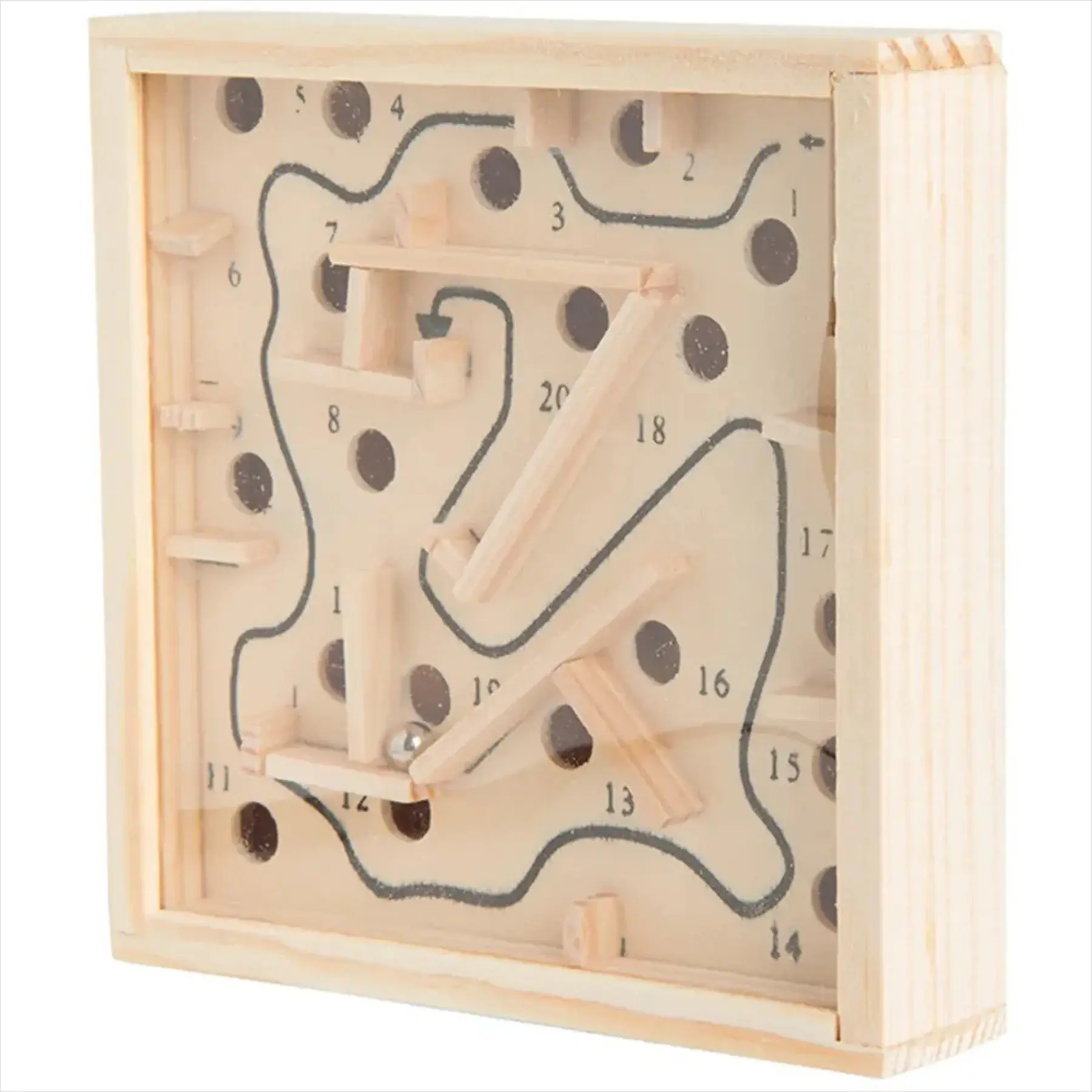 Eco Wooden Labyrinth Game