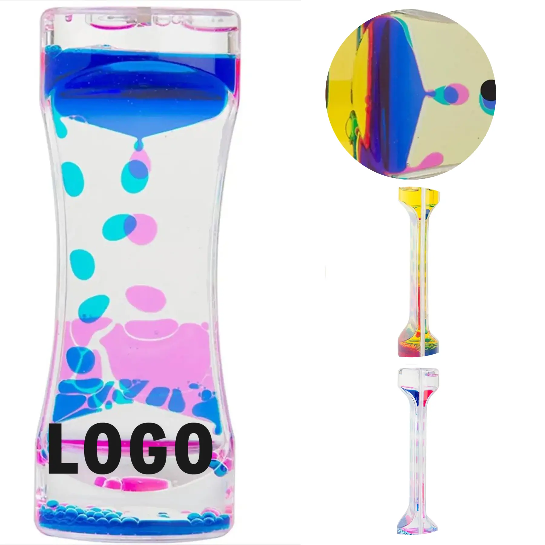 Colorful Liquid Motion Desk Accessory 2