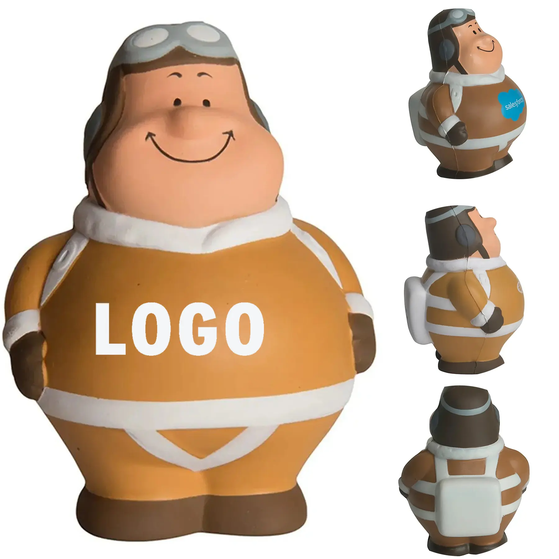 WW2 Flying Ace Stress Relief Toy Custom Logo Giveaway 2