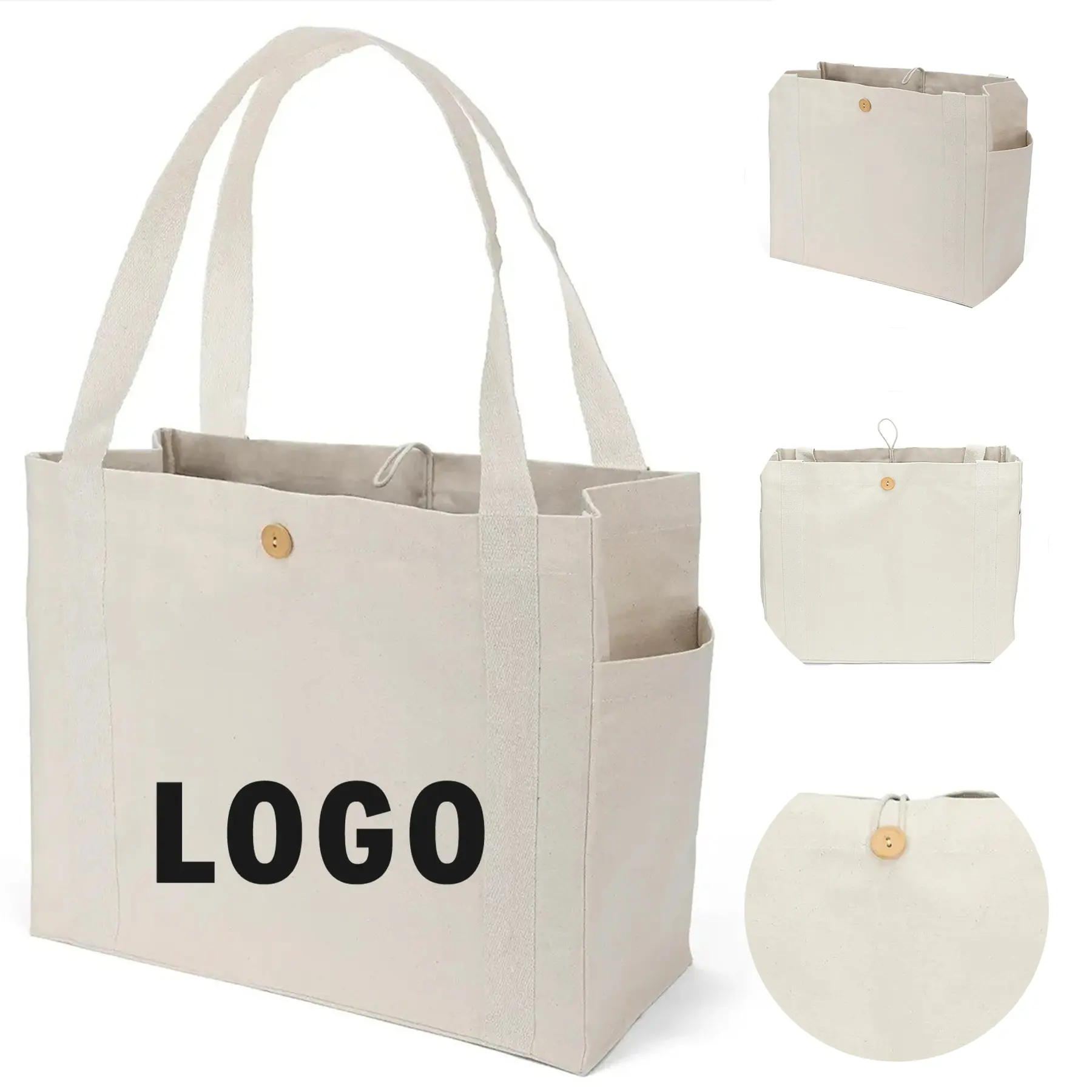 Heavy Duty Canvas Tote Custom Screen Print 2