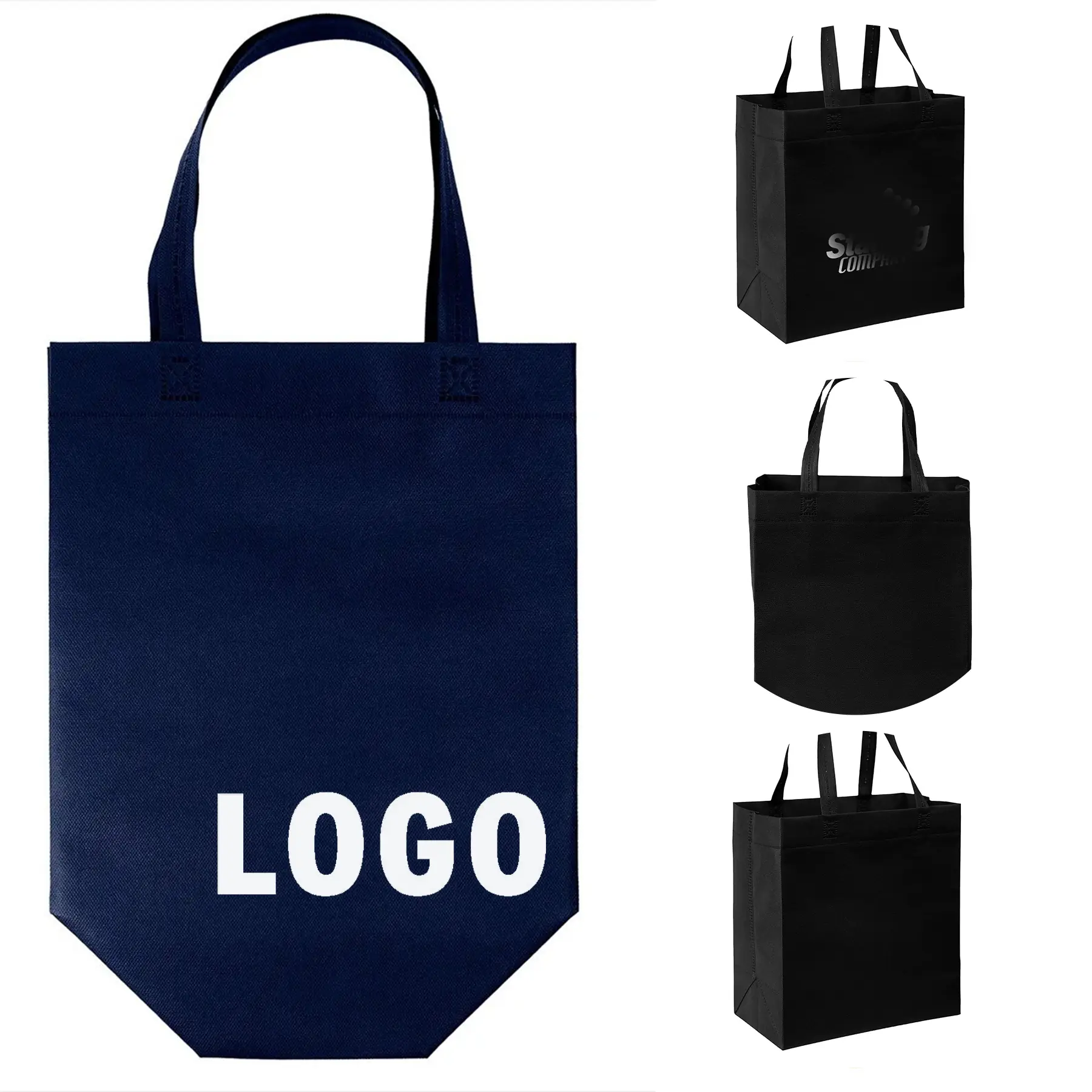 Custom Printed Eco Friendly Non Woven Totes 2
