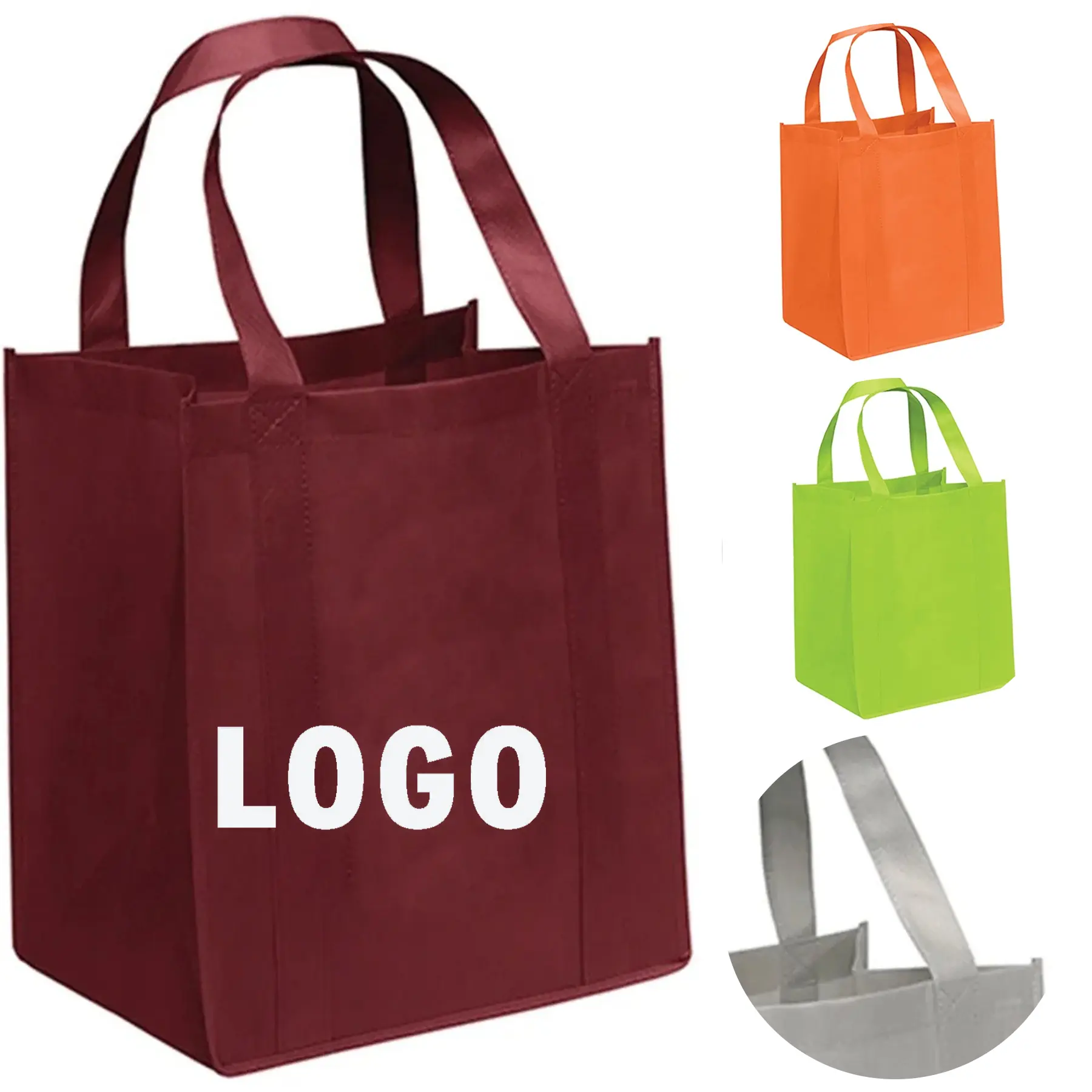 Glitter Non Woven Tote Bag Heavy Duty 2