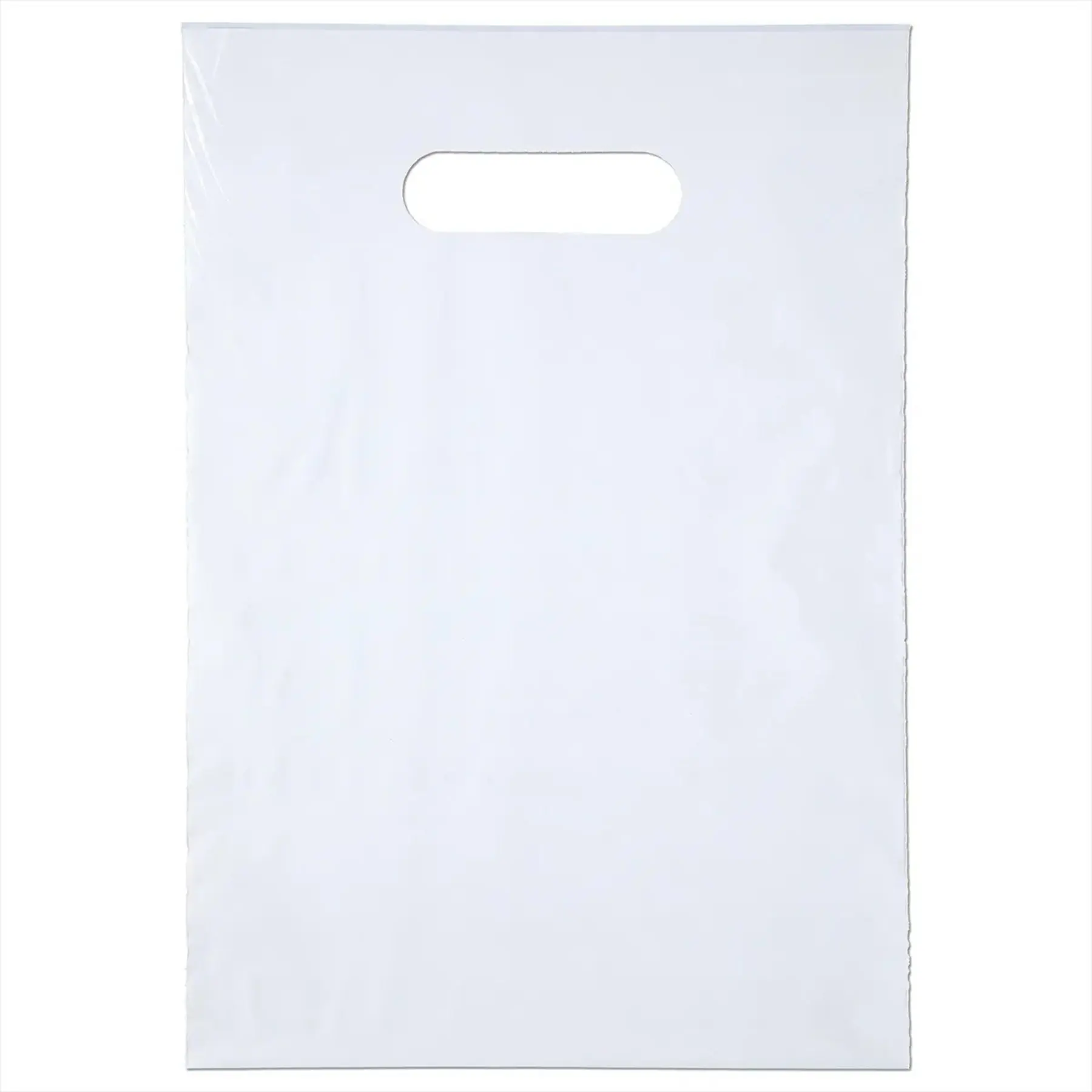 Custom Digital Full Color Die Cut Plastic Bags