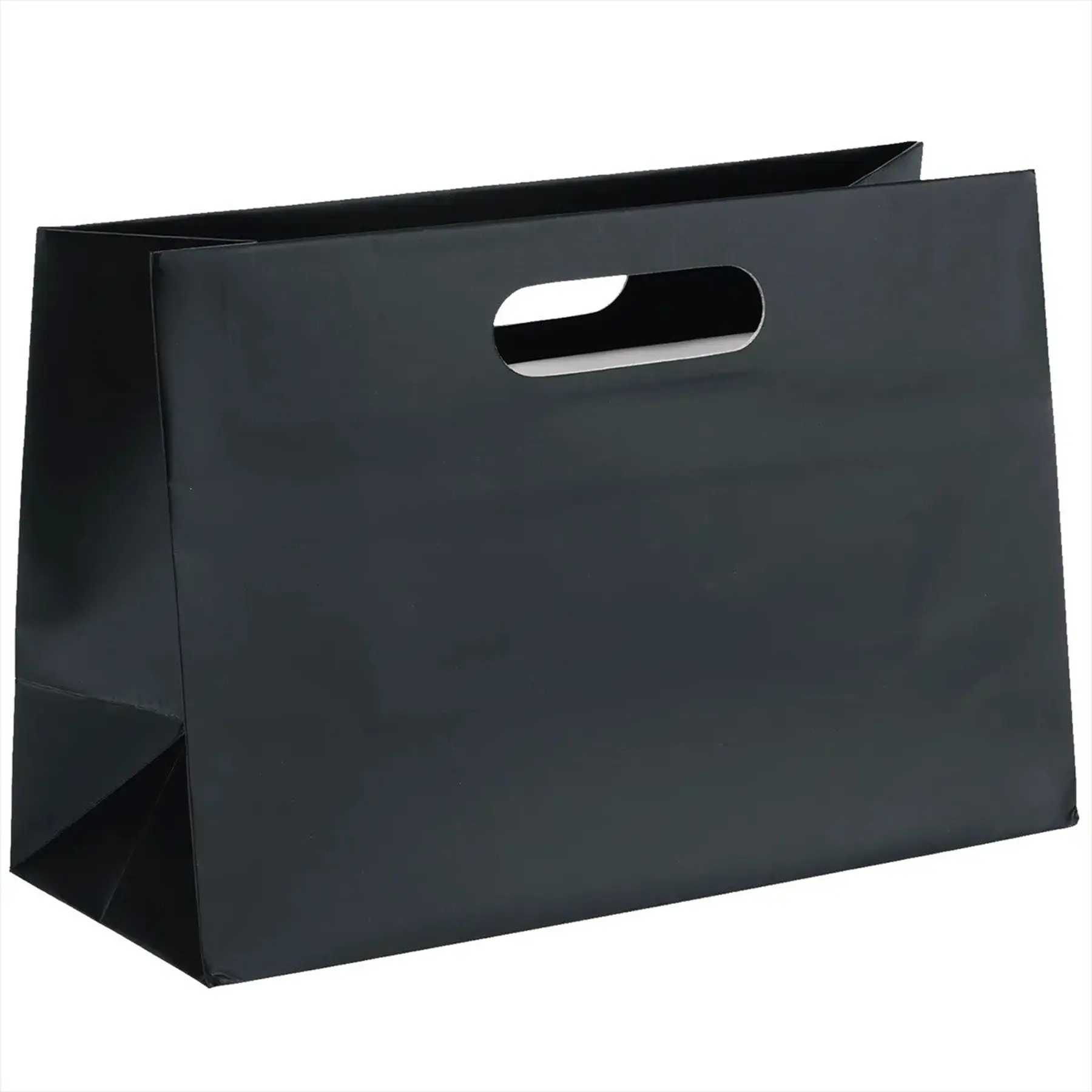 Heavyweight Matte Laminated Die Cut Handle Tote Foil Print