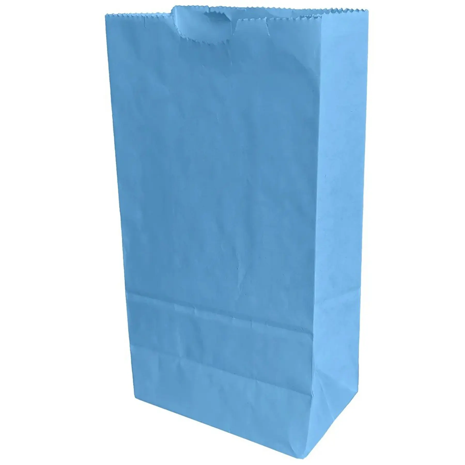 Kraft Popcorn Treat Bags with Gusseted Bottom – Serrated Top