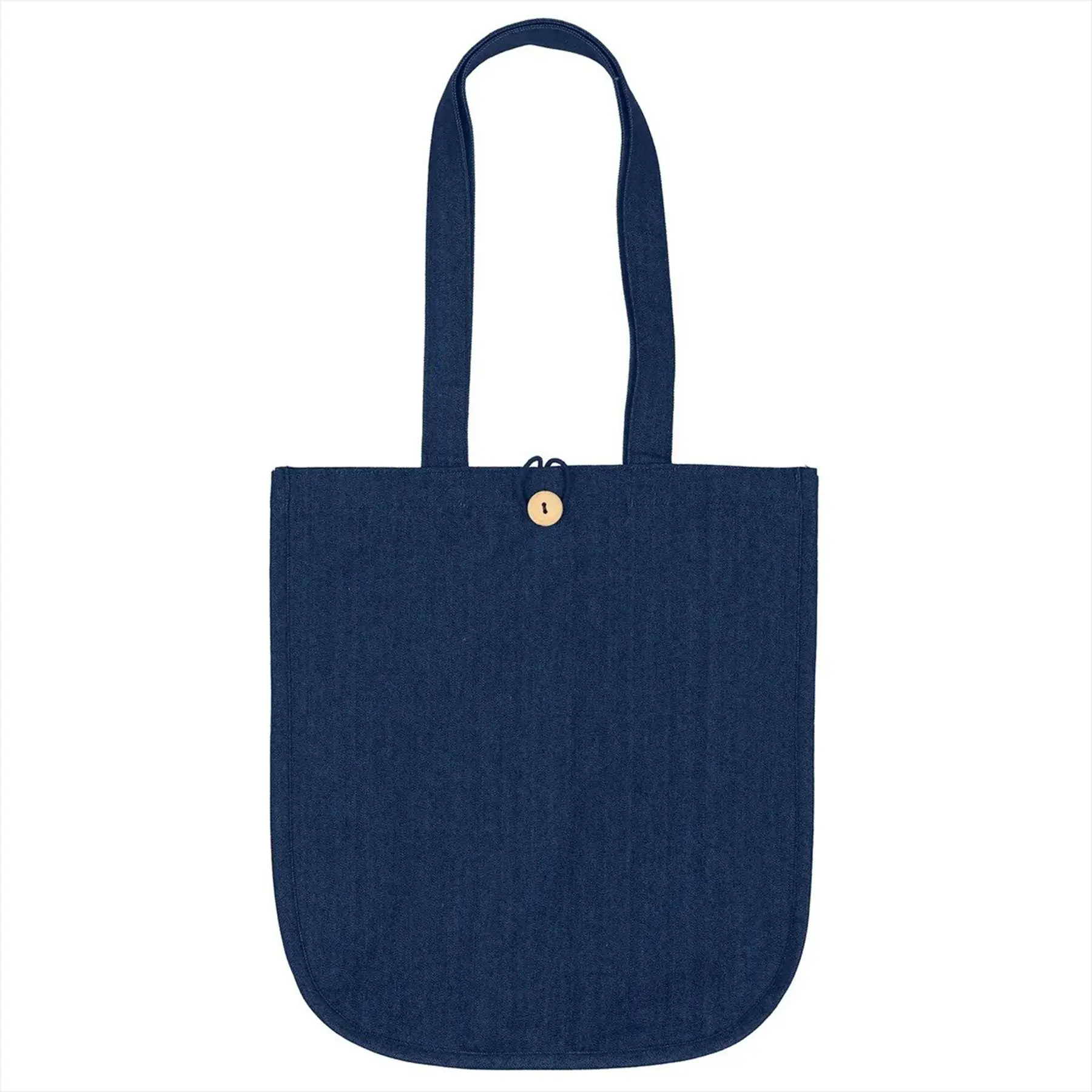 Classic Denim Tote Bag Screen Printed Design
