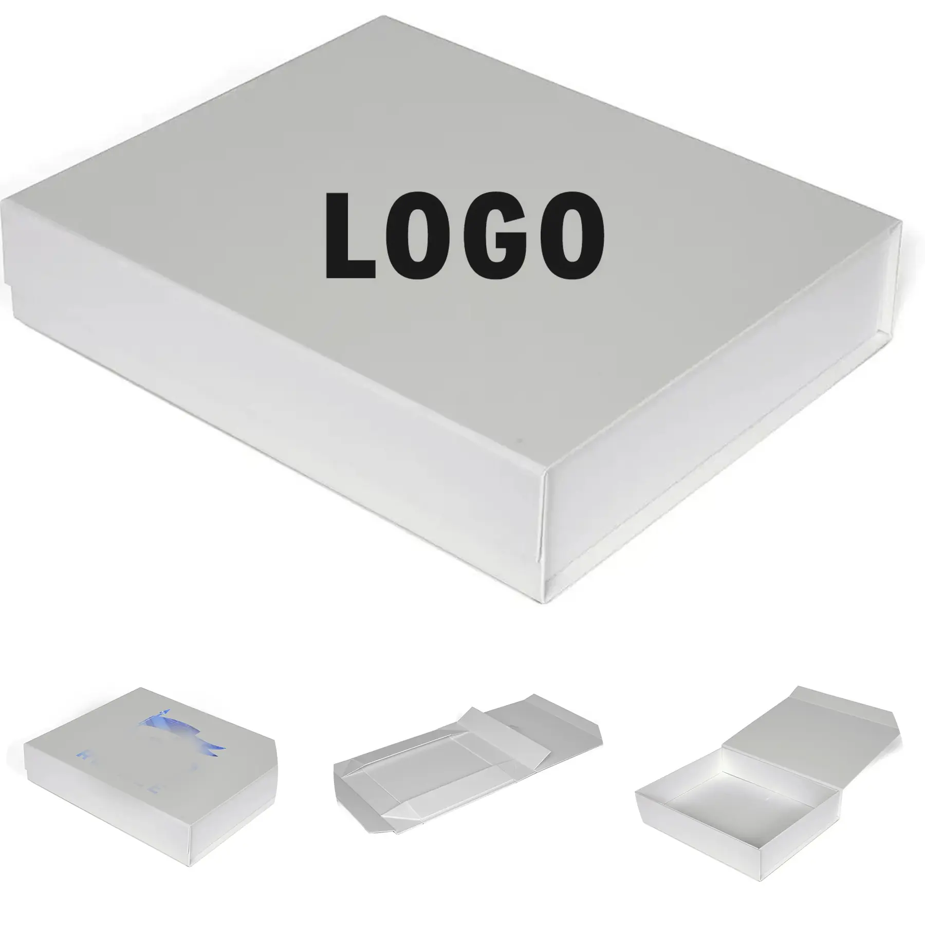 Luxury Magnetic Closure Gift Box with Foil Embellishment 2