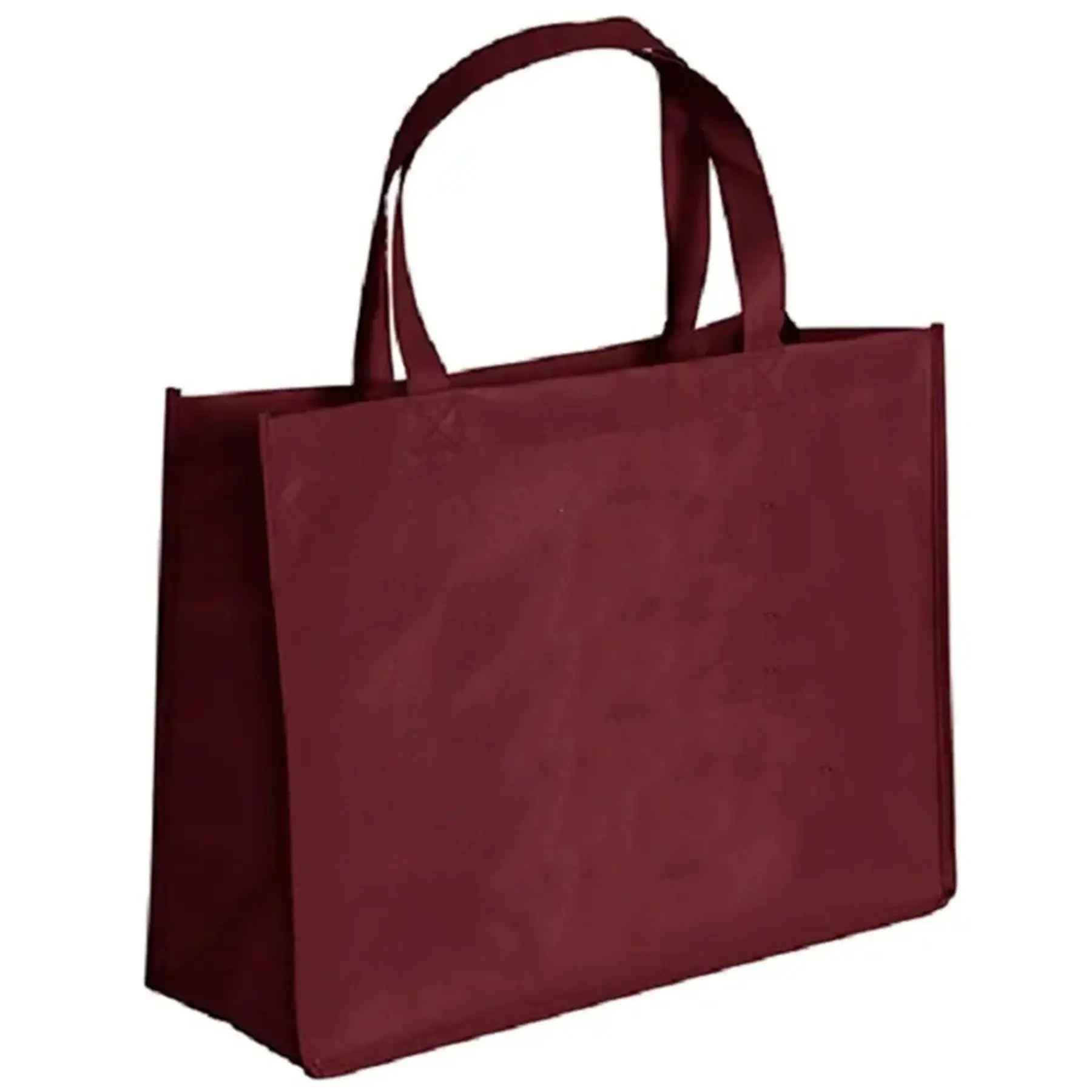 Durable Nonwoven Shopping Tote with Reinforced Handles