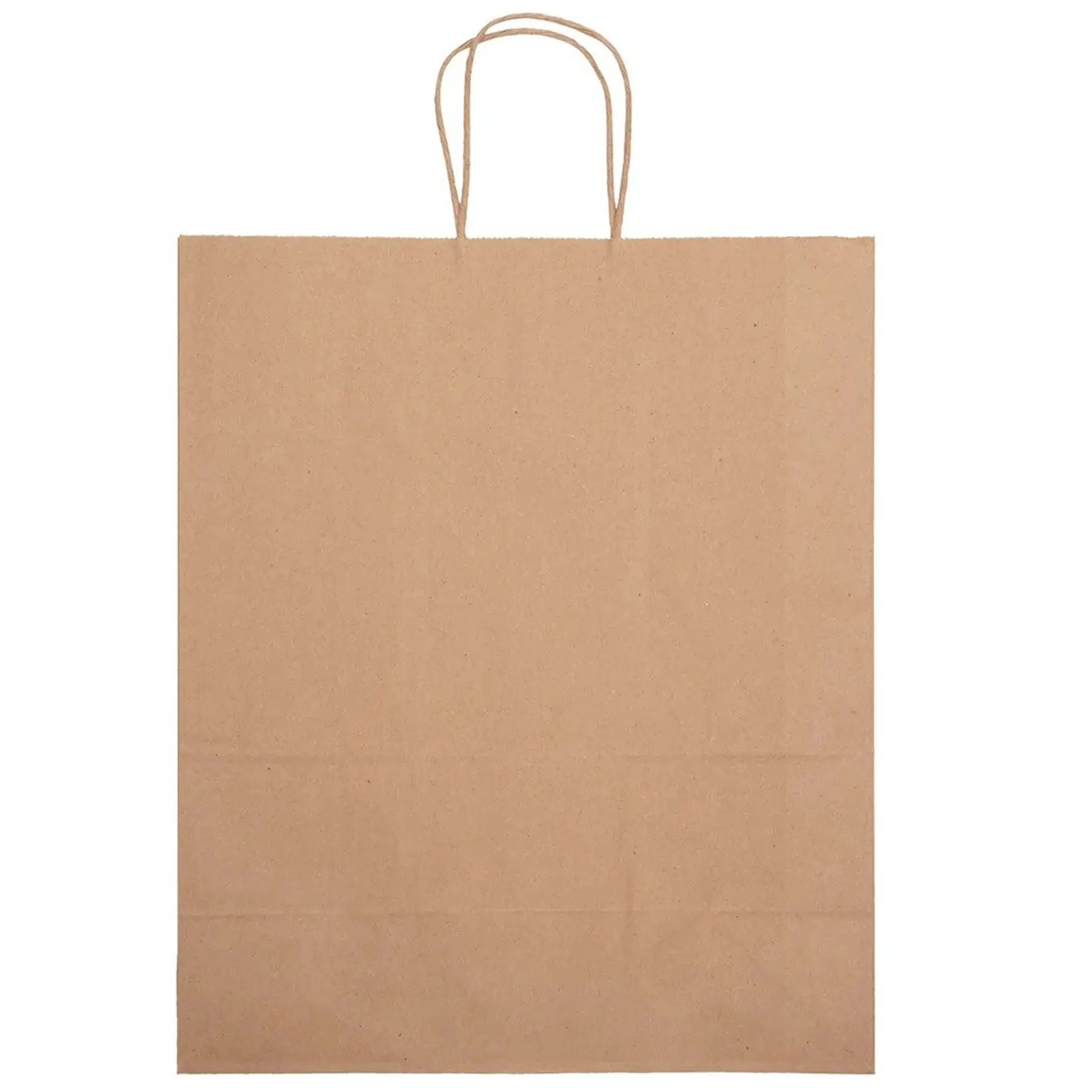 Brown Kraft Paper Shopping Bags Twist Handles