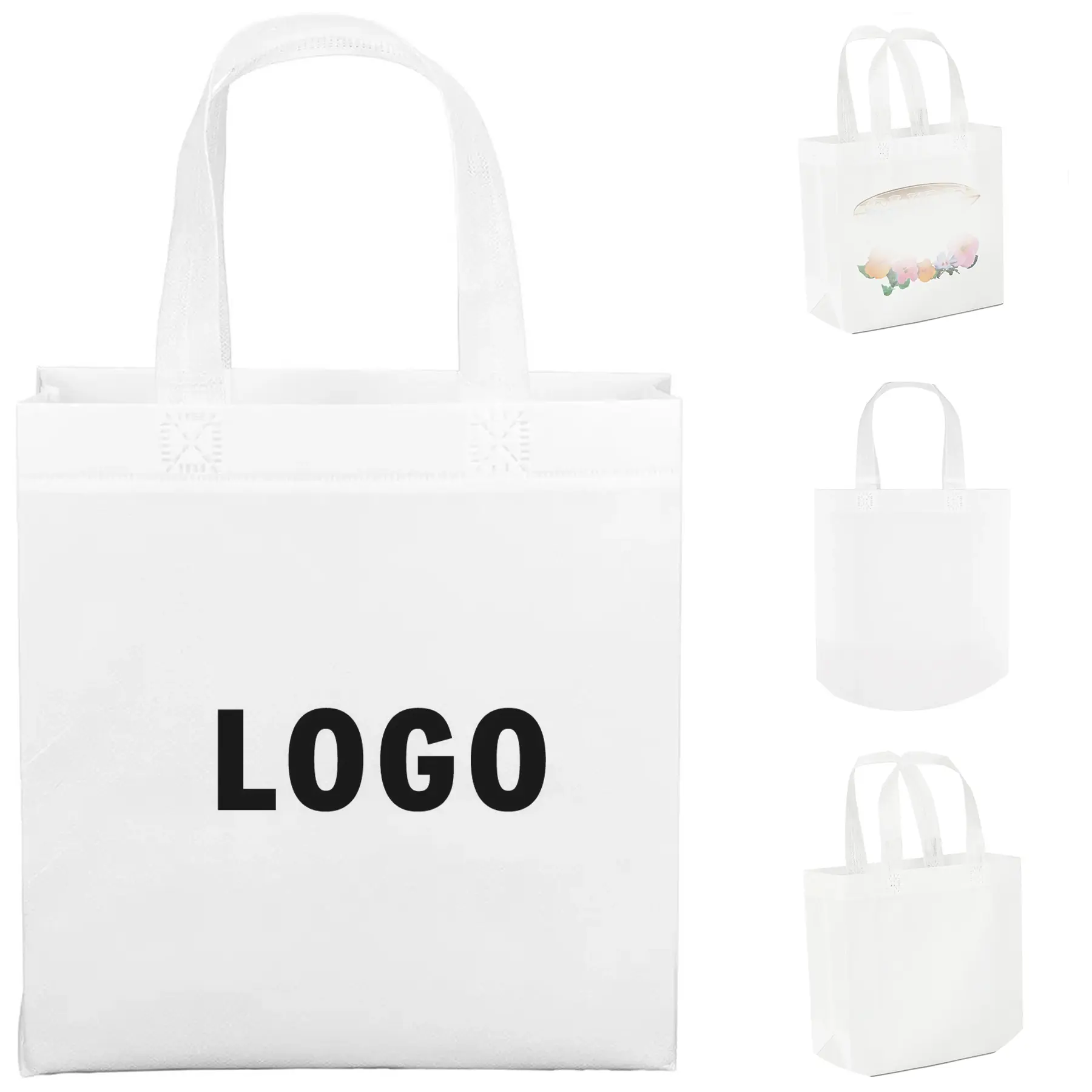 Colorful Laminated Nonwoven Shopping Tote Bag 2