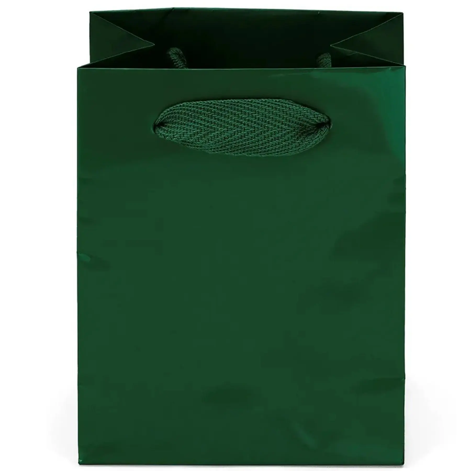 Stylish Foil Accent Tote Bag with Woven Handles