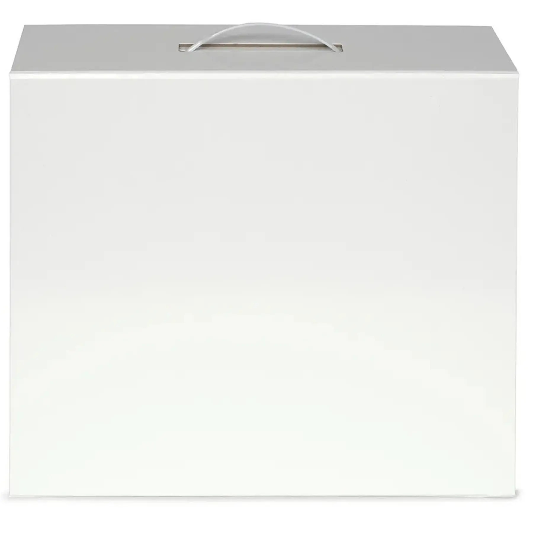 Foil Print Magnetic Gift Box Handle Flap Closure