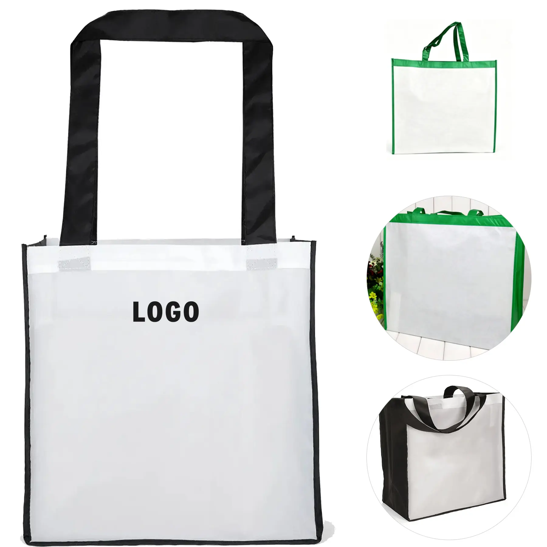Personalized Polyester Screen Print Tote Bag 2