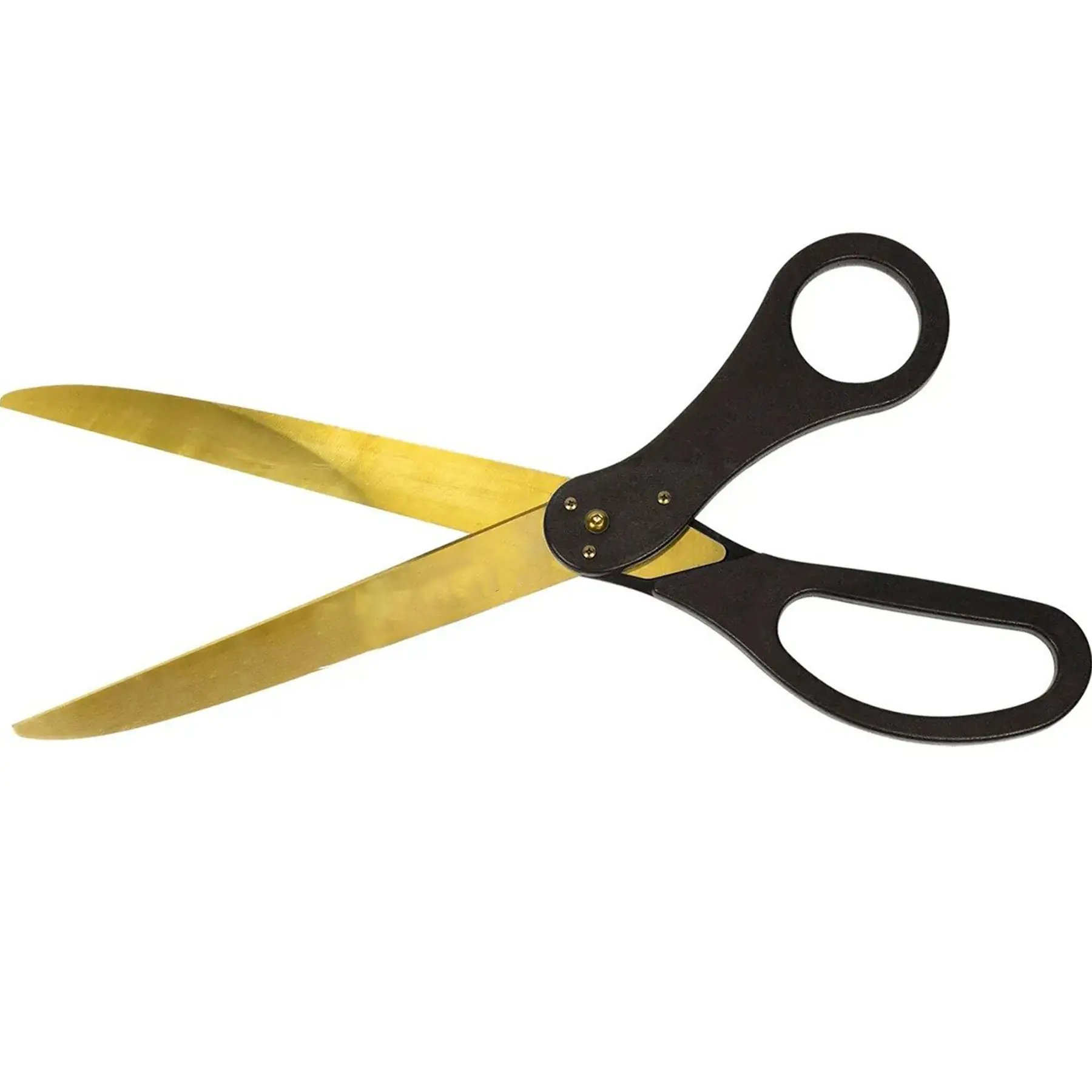 Customizable Gold Large Ceremonial Ribbon Cutting Scissors