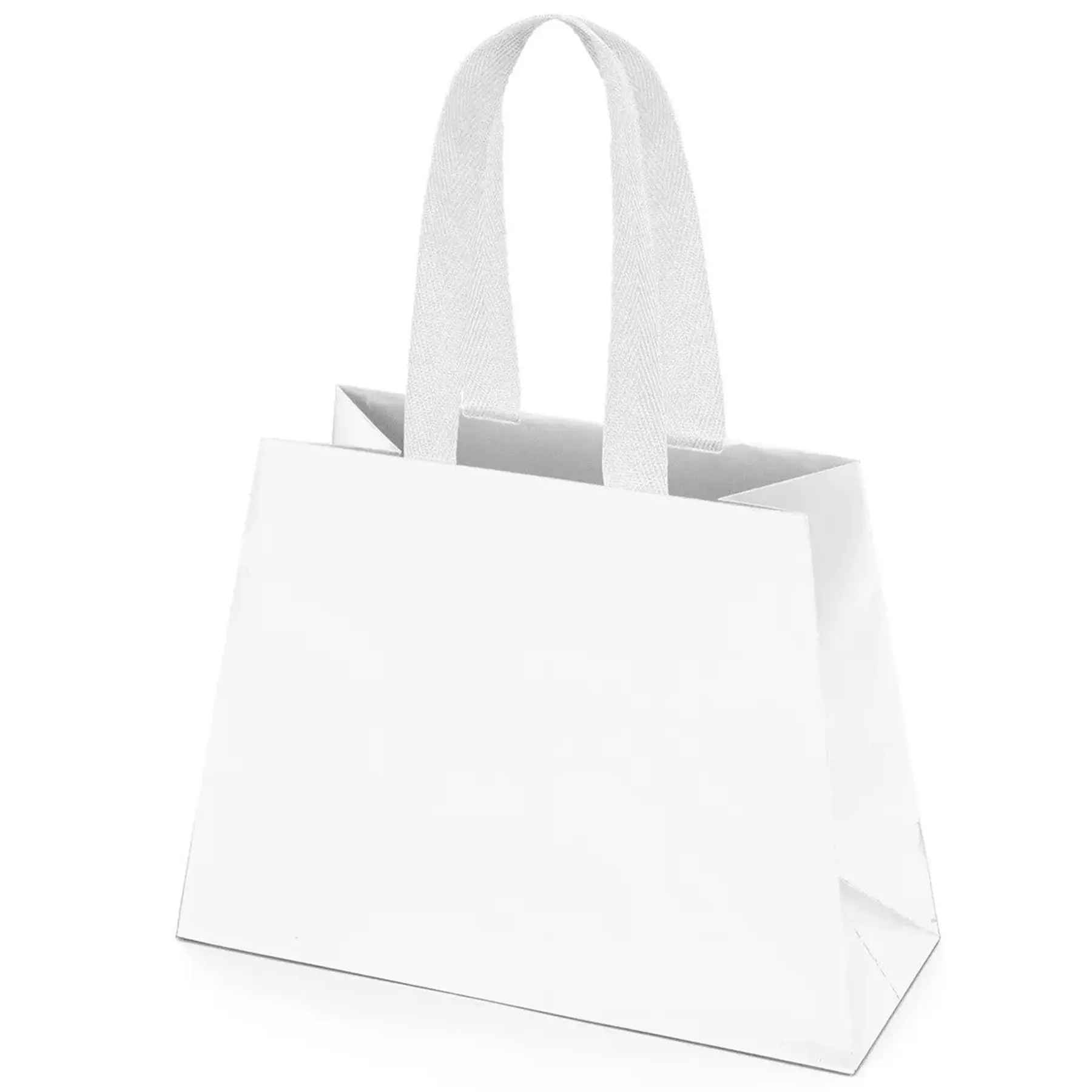 Matte Laminated Eurotote with Wide Handles