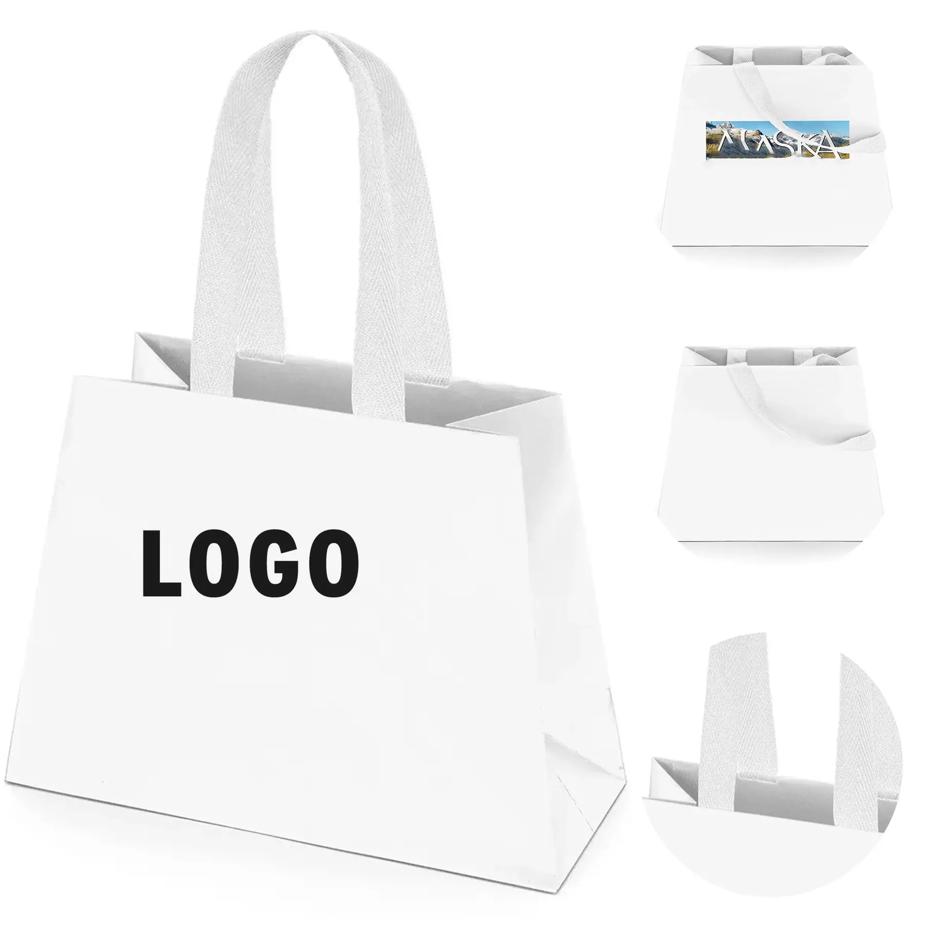 Matte Laminated Eurotote with Wide Handles 2