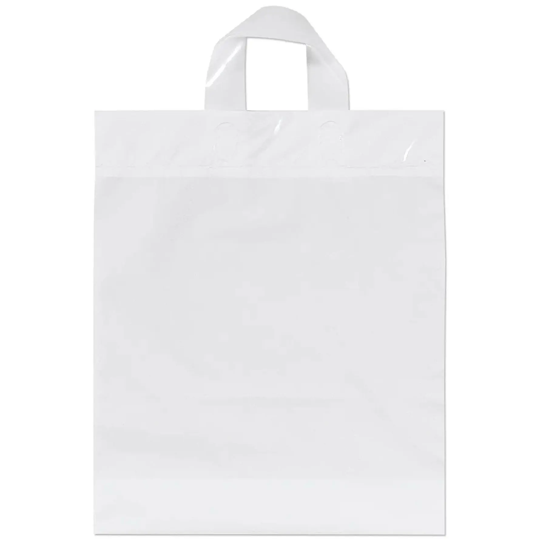 Custom Soft Loop Handle Bag Vibrant Color Options