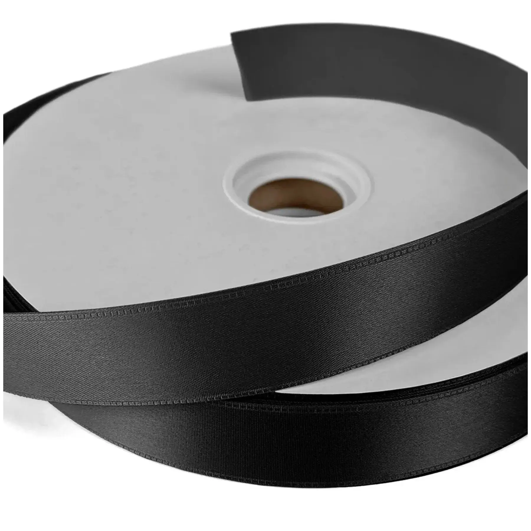 Custom Foil Print Satin Ribbon Roll 50 Yards Personalizable Badge Ribbon