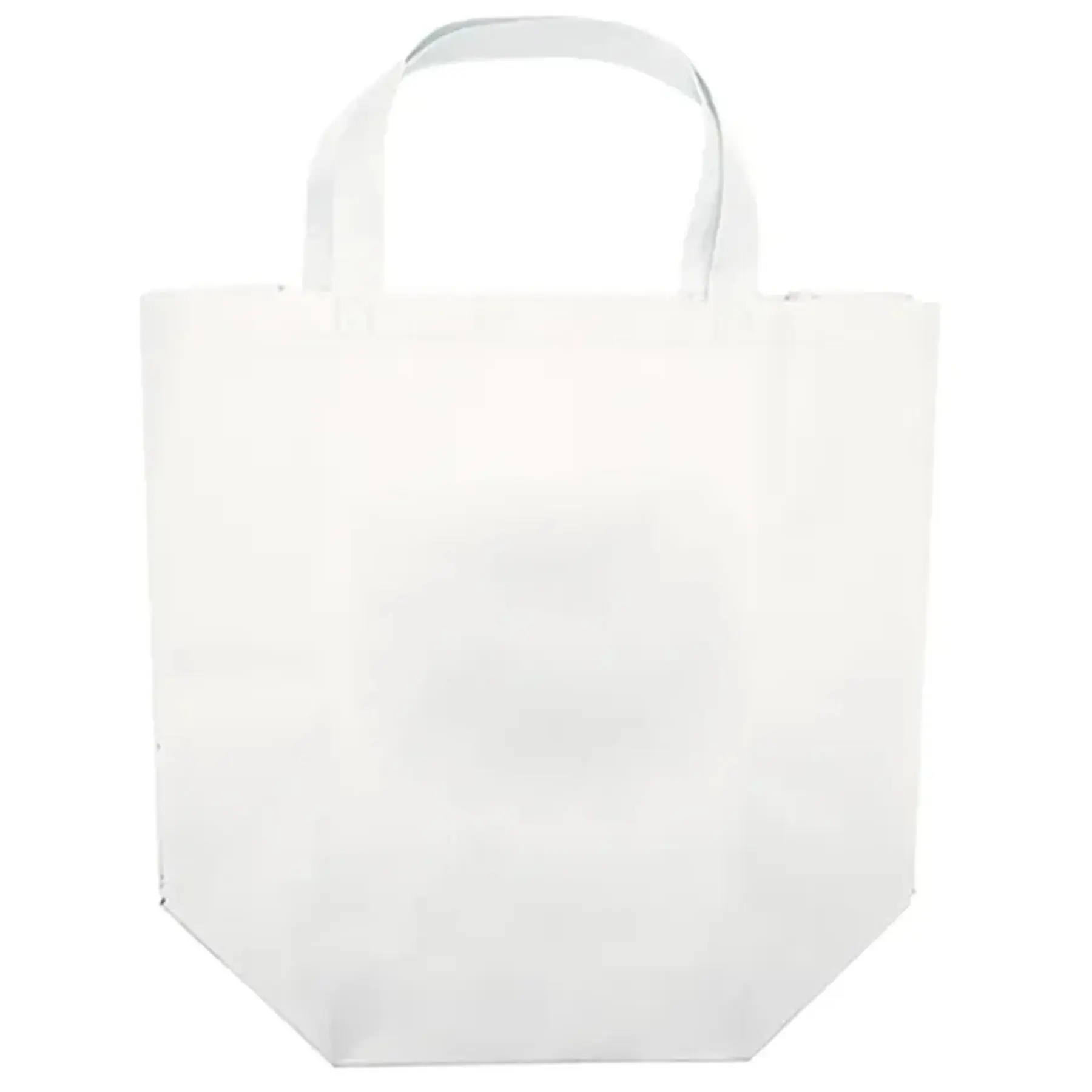 Budget Reusable Tote Bag - Heavy Duty Non Woven Vibrant Color Shopping Tote