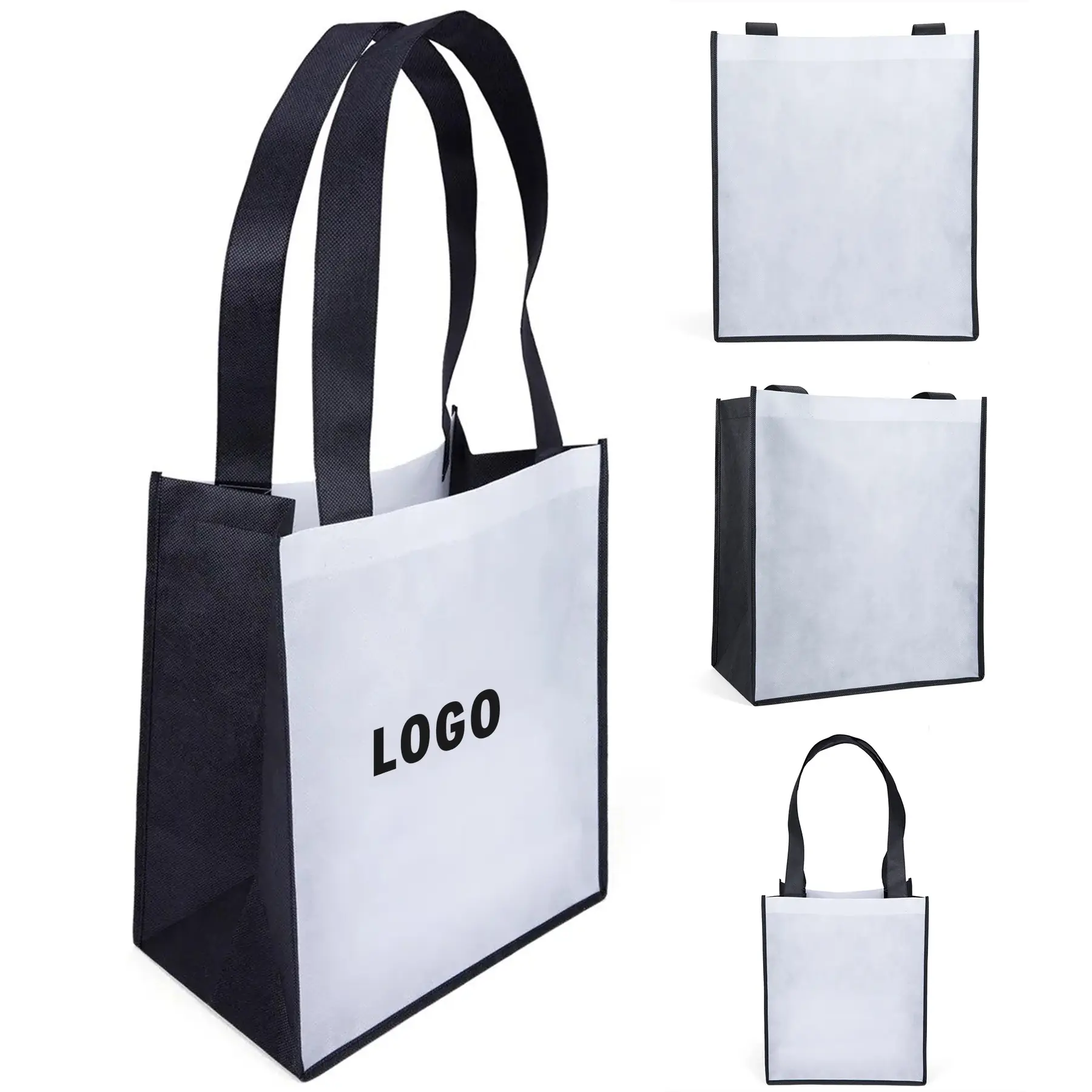 Kraft Paper Shopping Bags Twisted Handles Recycled Content 2