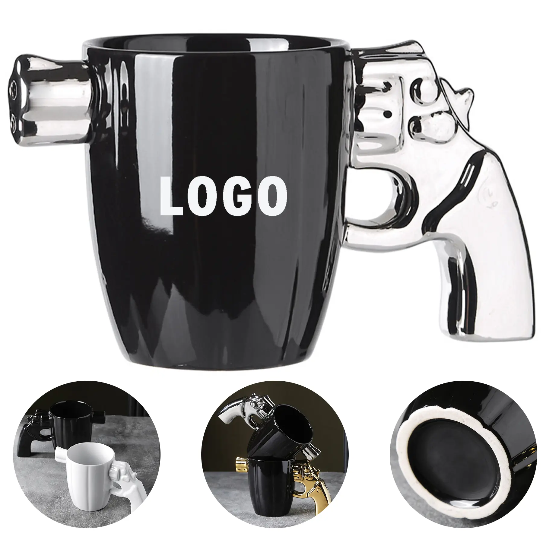 Custom Pistol Coffee Cup 2