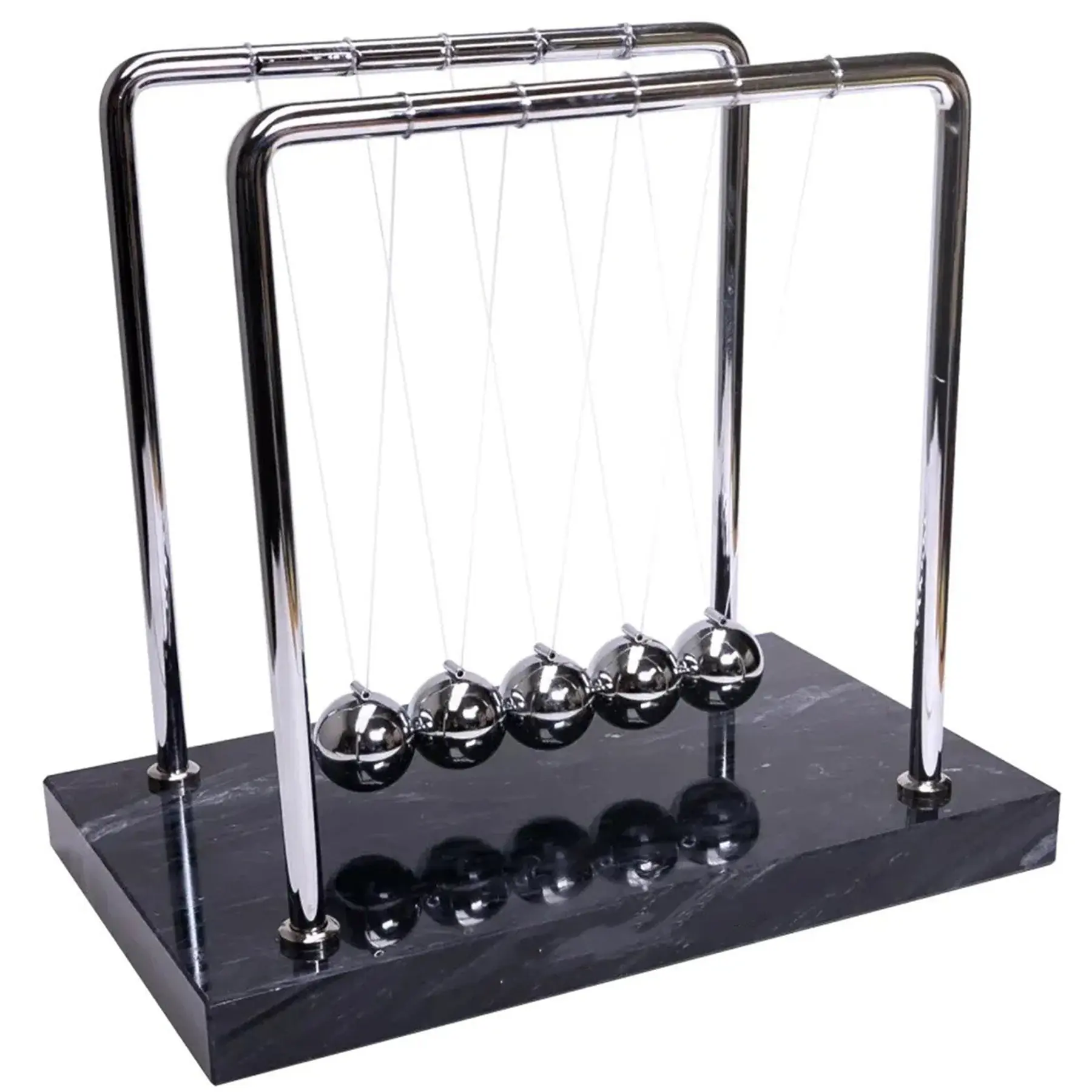 Marble Kinetic Desk Swing Balls