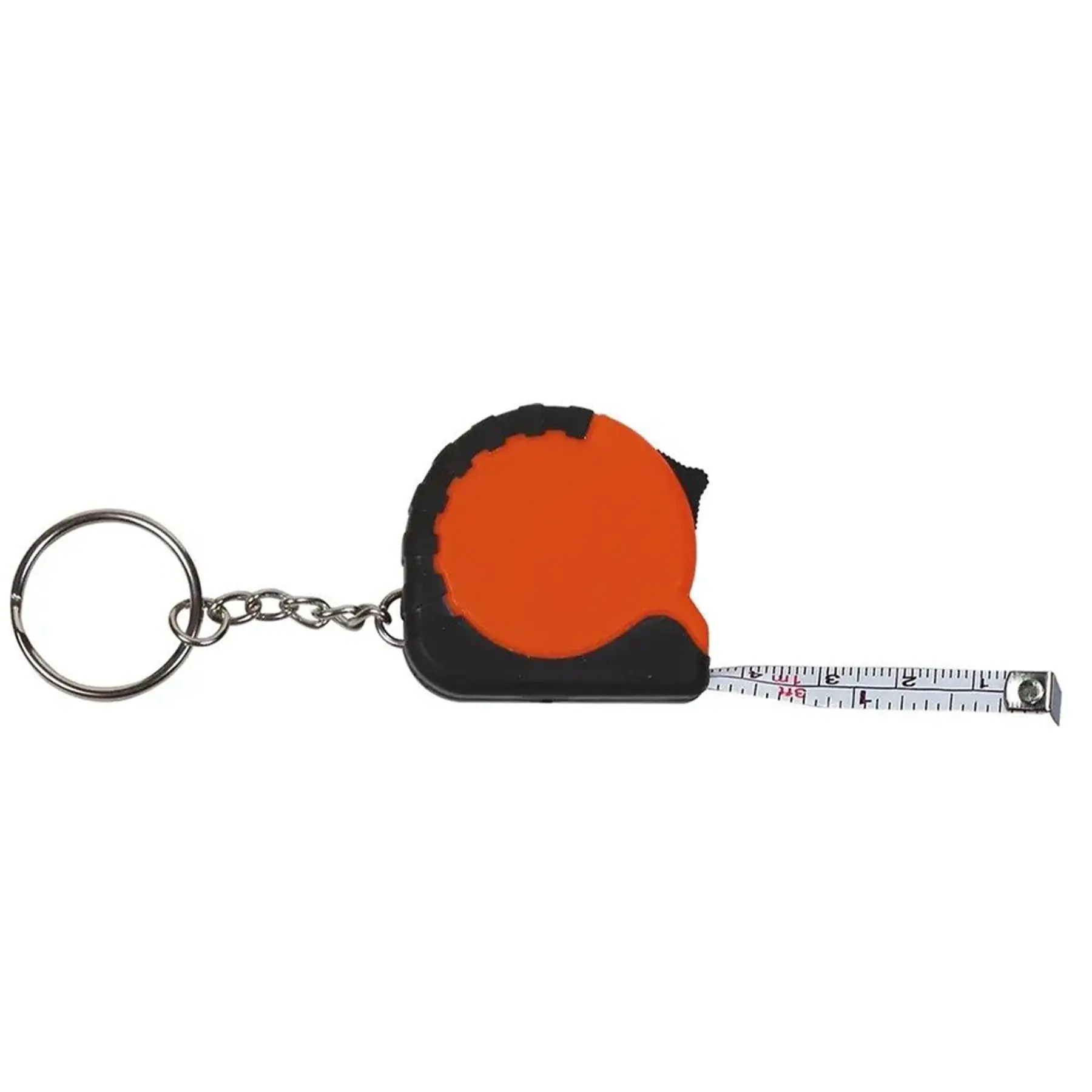 Compact Retractable Tape Measure Keychain