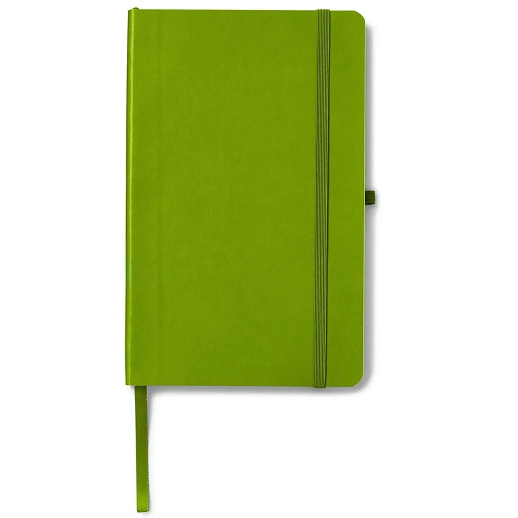 Classic PU Softcover Journal Notebook 96 Lined Sheets Elastic Closure Pen Holder
