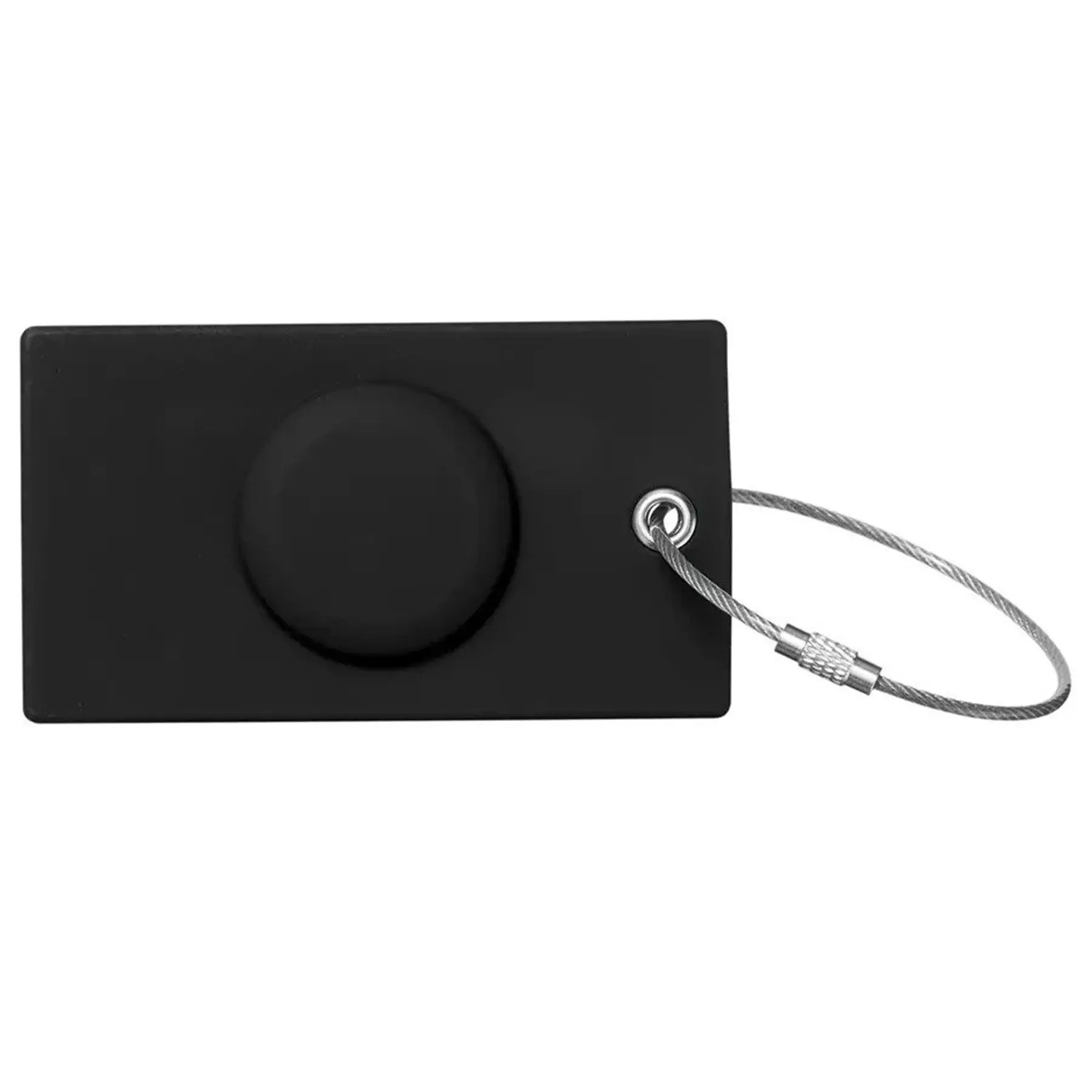 Personalized Silicone Bag Tag Holder for Tracker Device