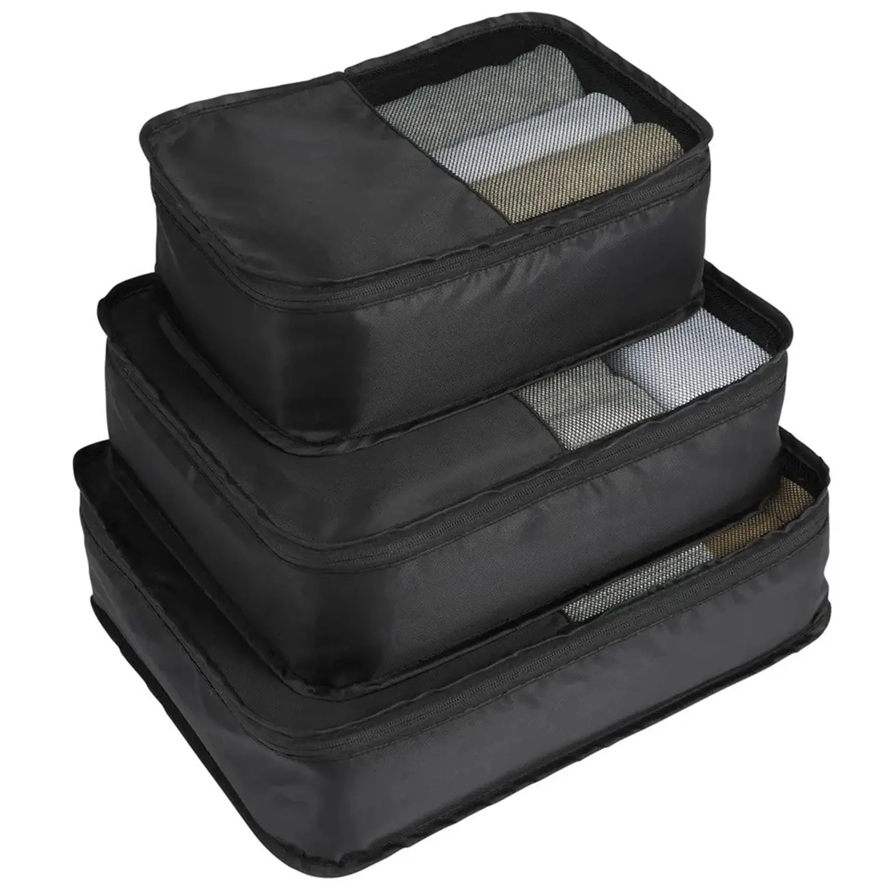 3 Piece Travel Packing Cubes Set