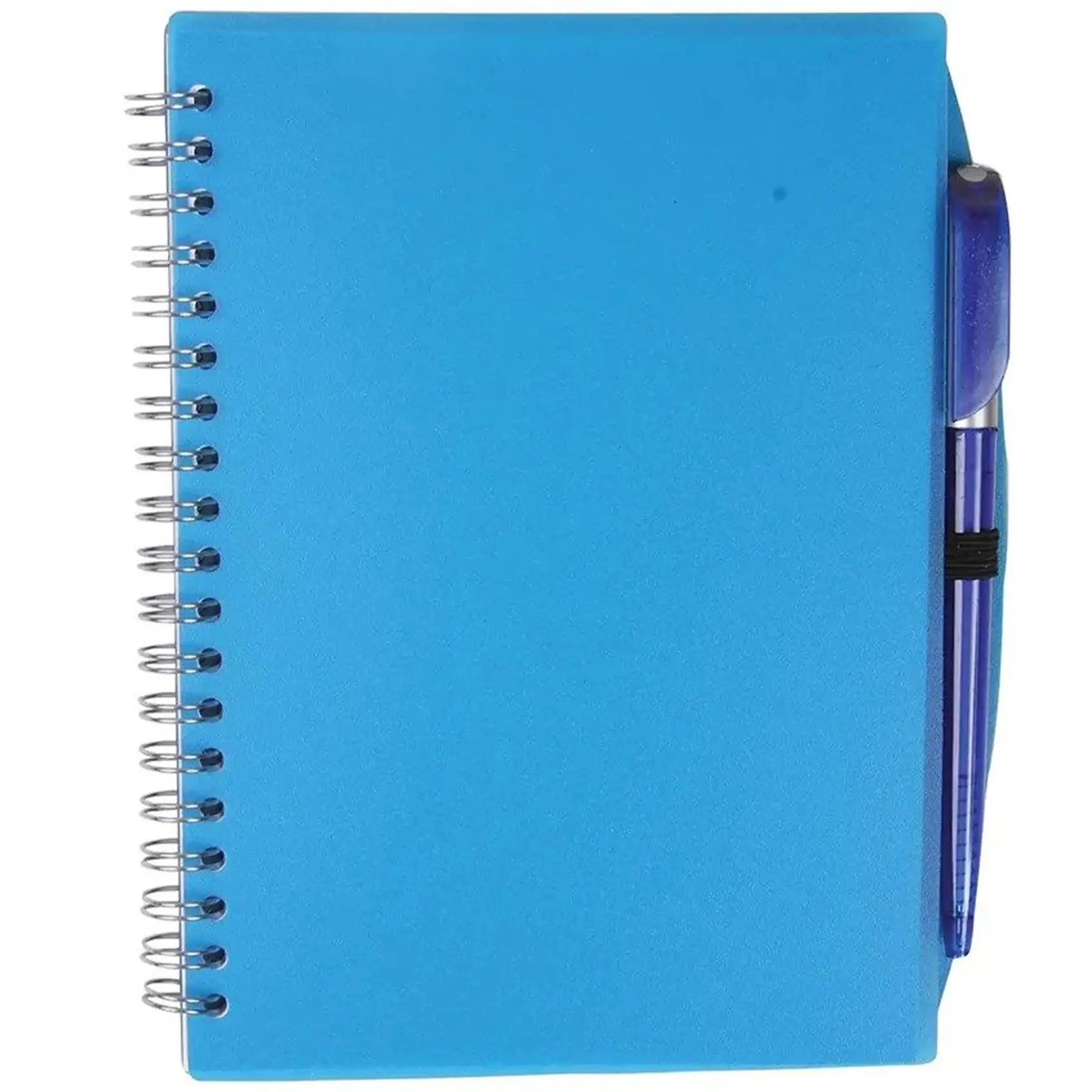 Translucent Polypropylene Wirebound Notebook Pen Set