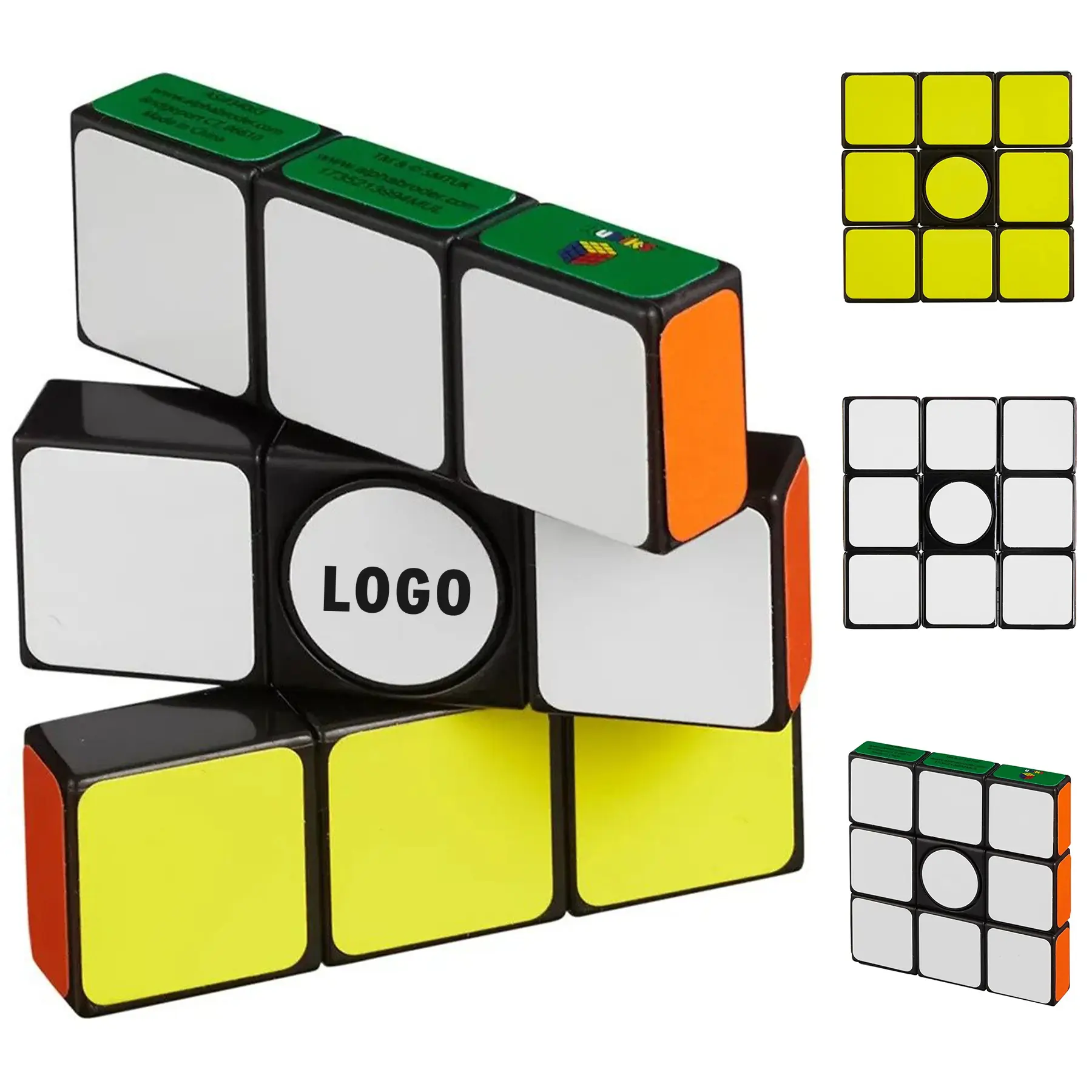 Rotating Puzzle Cube Fidget Spinner Toy 2