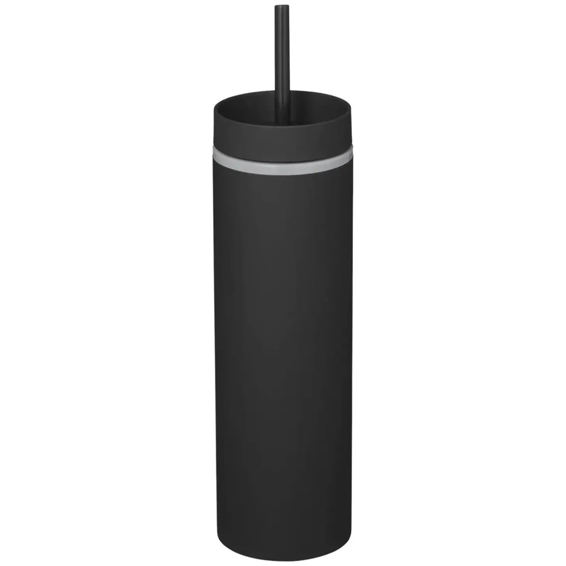 Eco Recycled 16oz Insulated Tumbler Straw Set