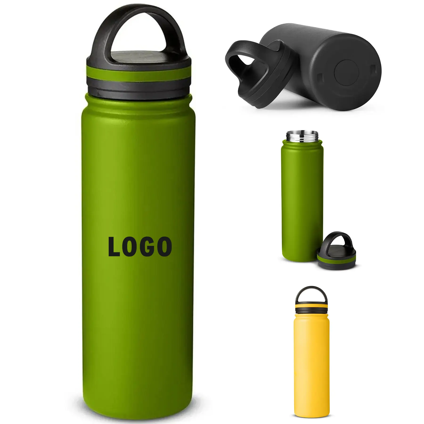 Double Wall Vacuum Insulated 24oz Stainless Steel Water Bottle 2