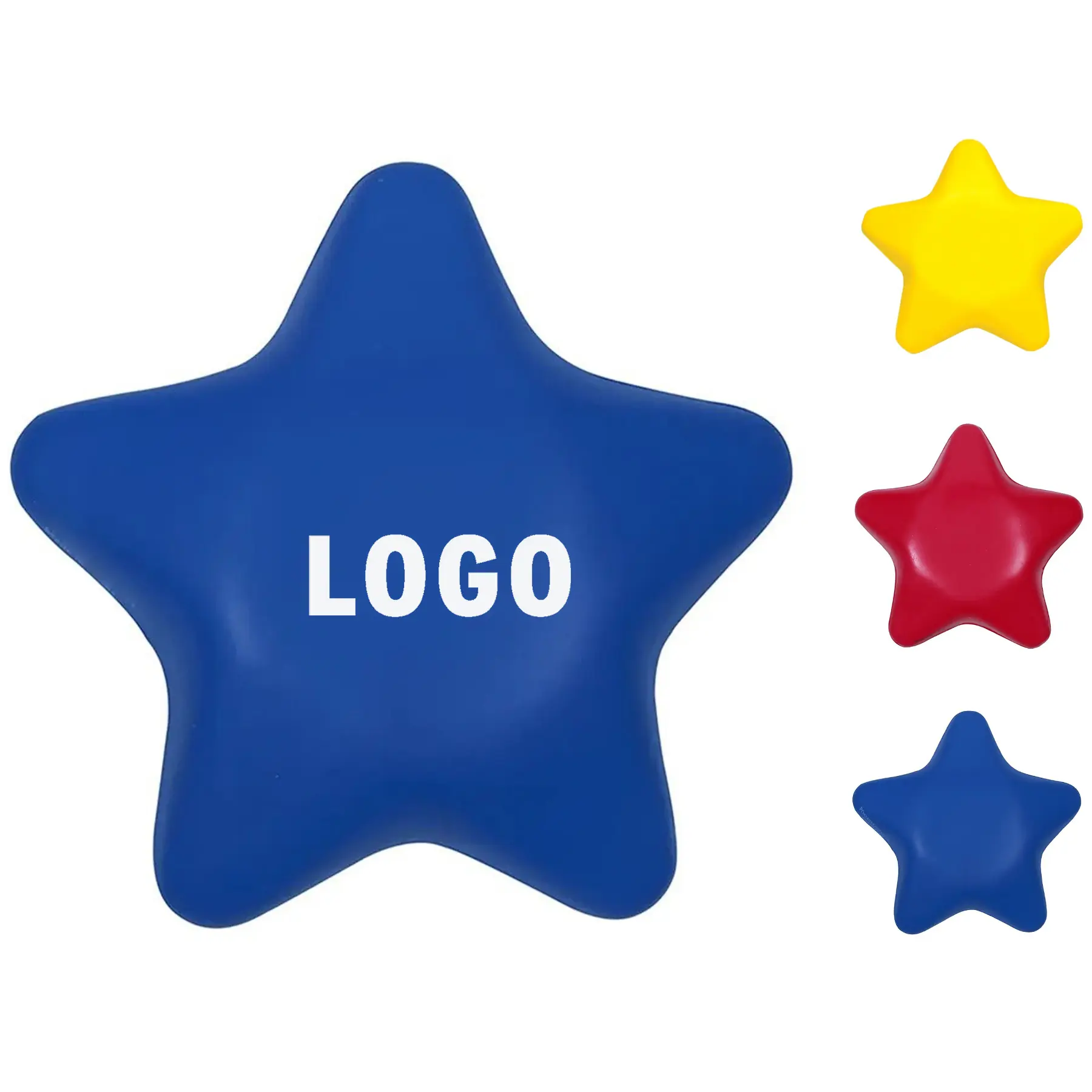 Personalized Foam Star Squeeze Toy for Stress Relief 2