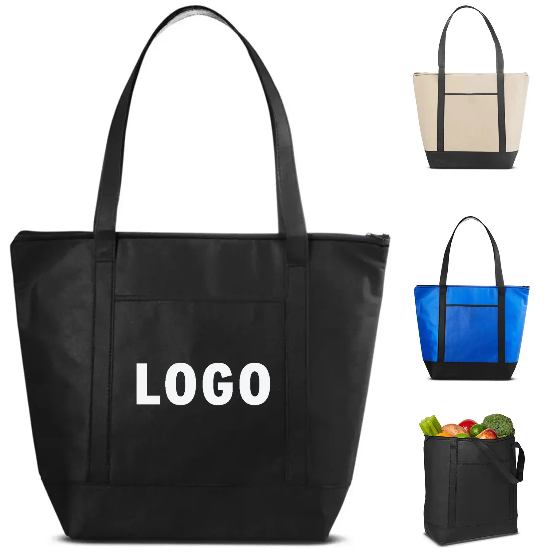 Insulated Nonwoven Cooler Tote Bag 2