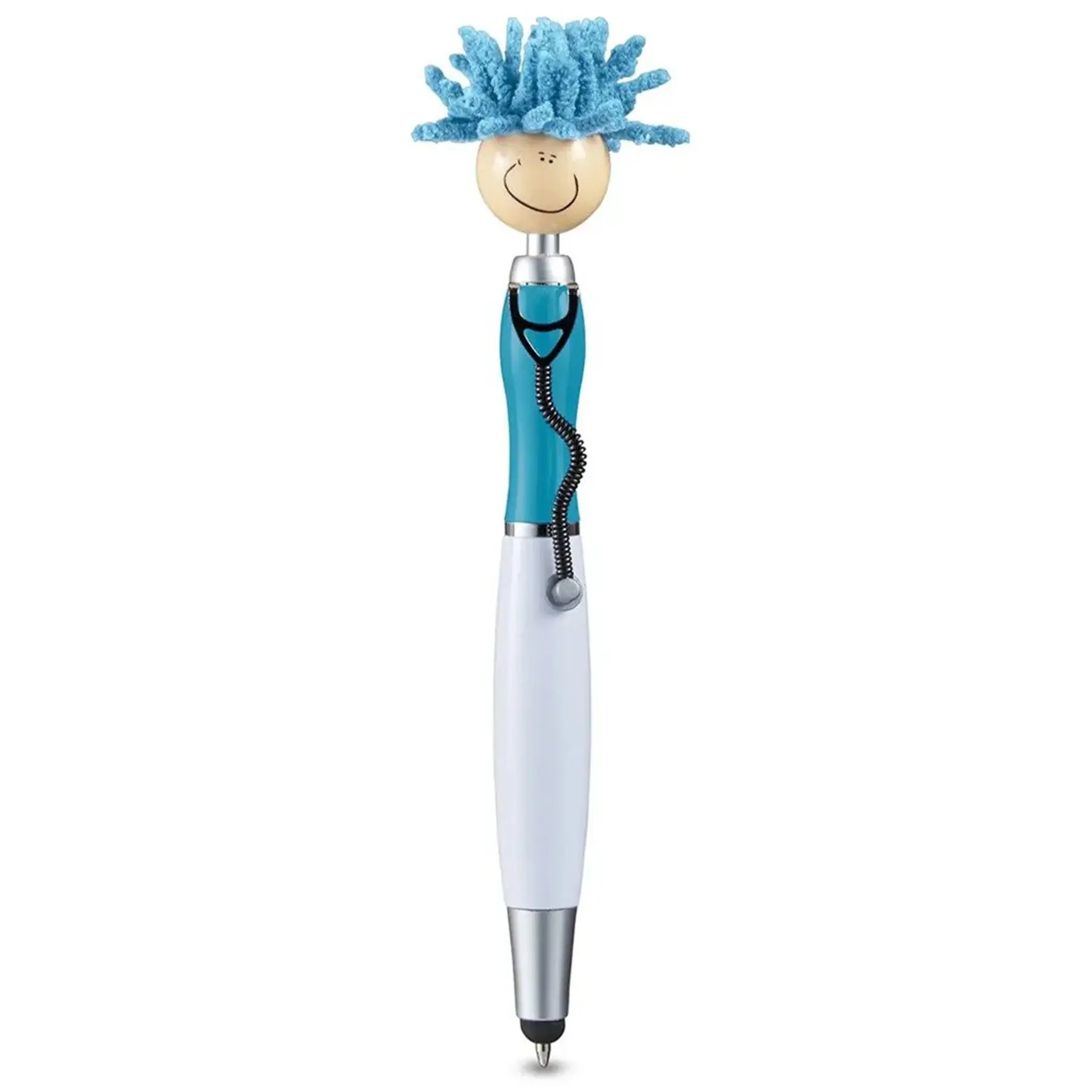 Microfiber Mop Top Stylus Pen Screen Cleaner Stethoscope Clip