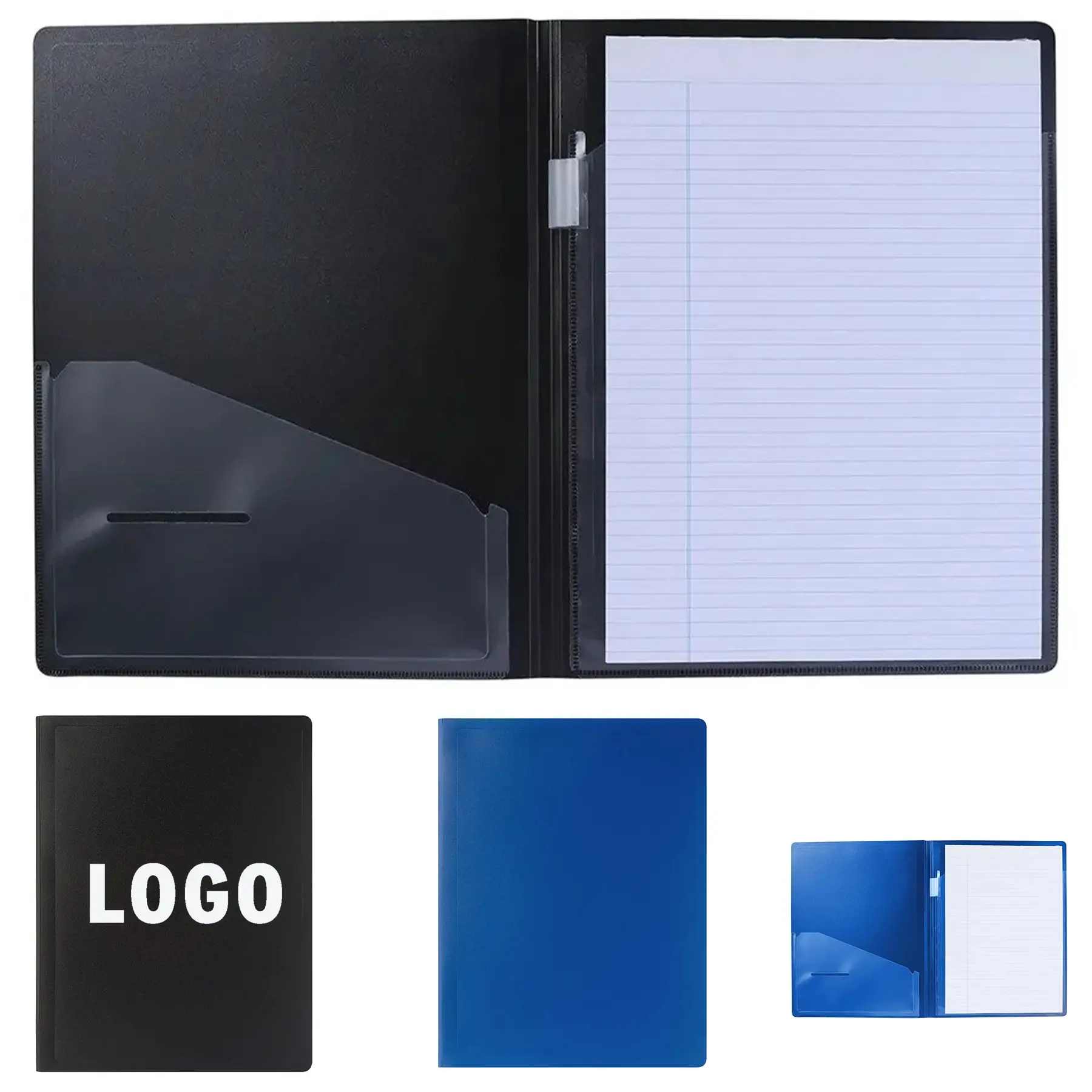 Polypropylene Letter Size Writing Pad Folder 2