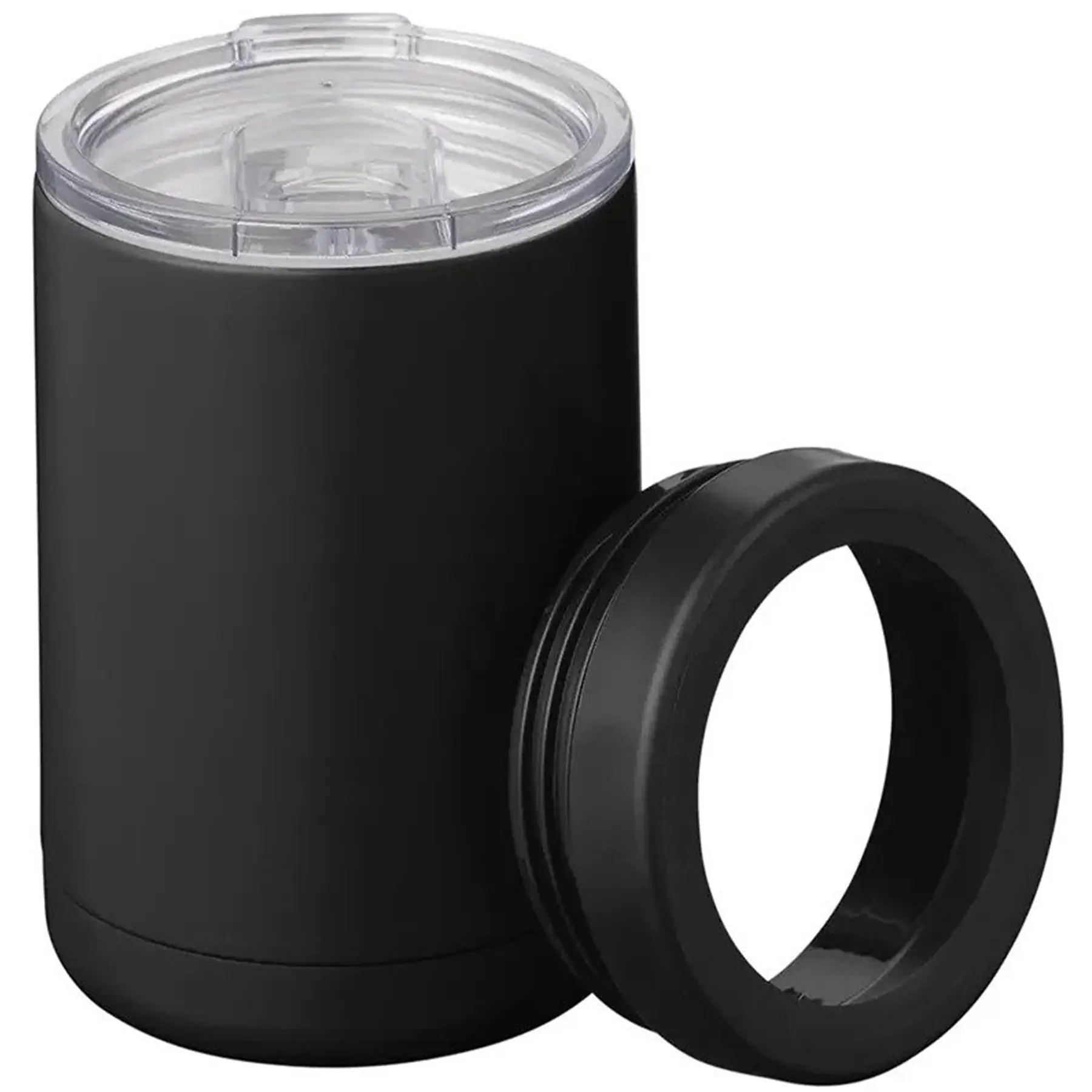 Double Wall Stainless Steel Can Holder Tumbler 12oz