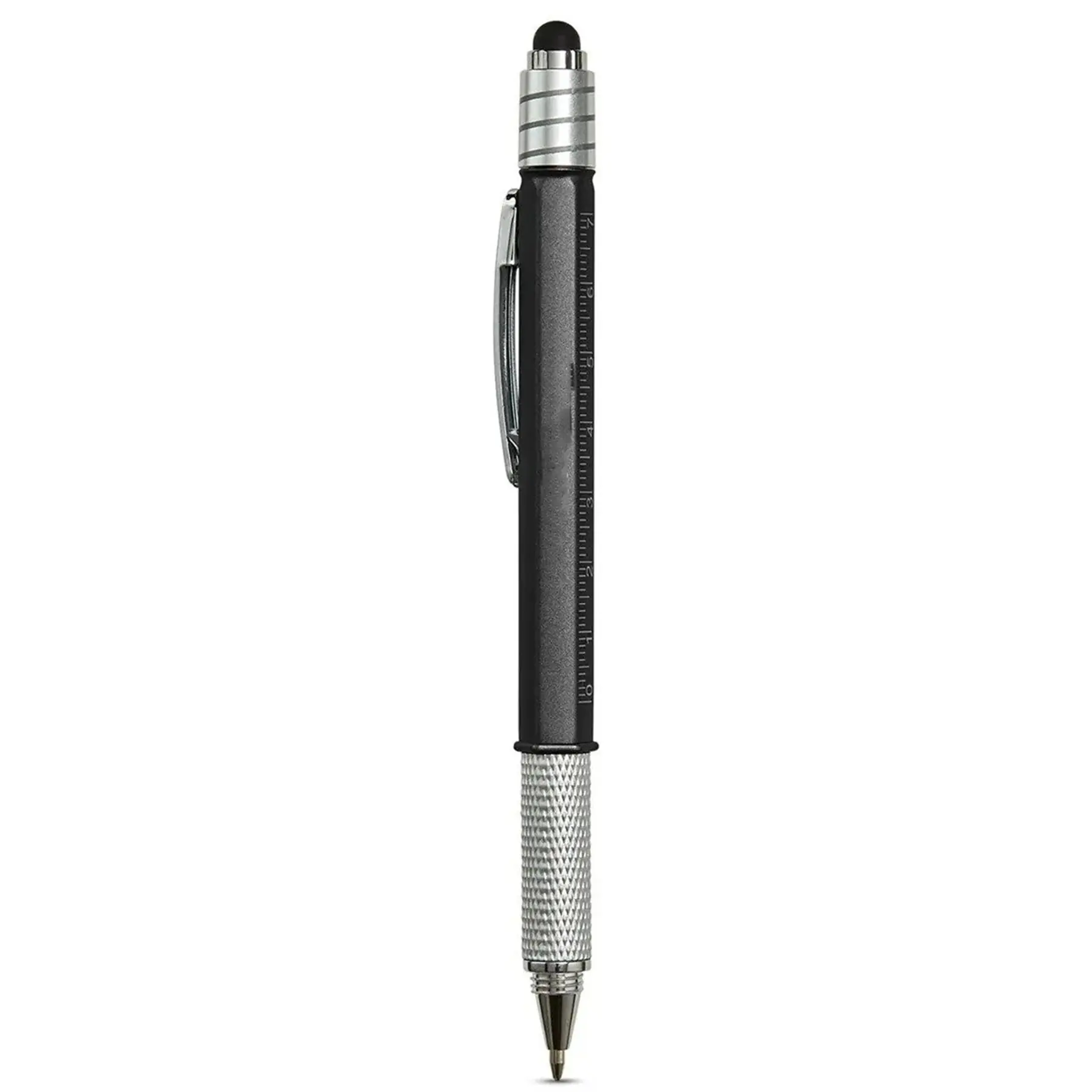Fidget Spinner Pen Multifunctional Stylus Ruler Level Tool