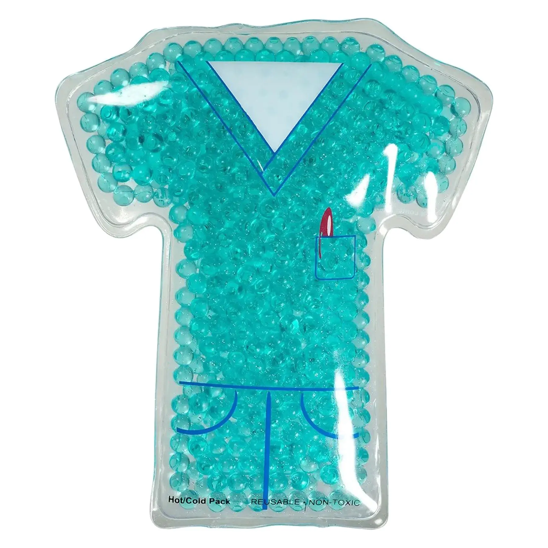 Reusable Nurse Shape Gel Pack for Hot Cold Therapy Relief