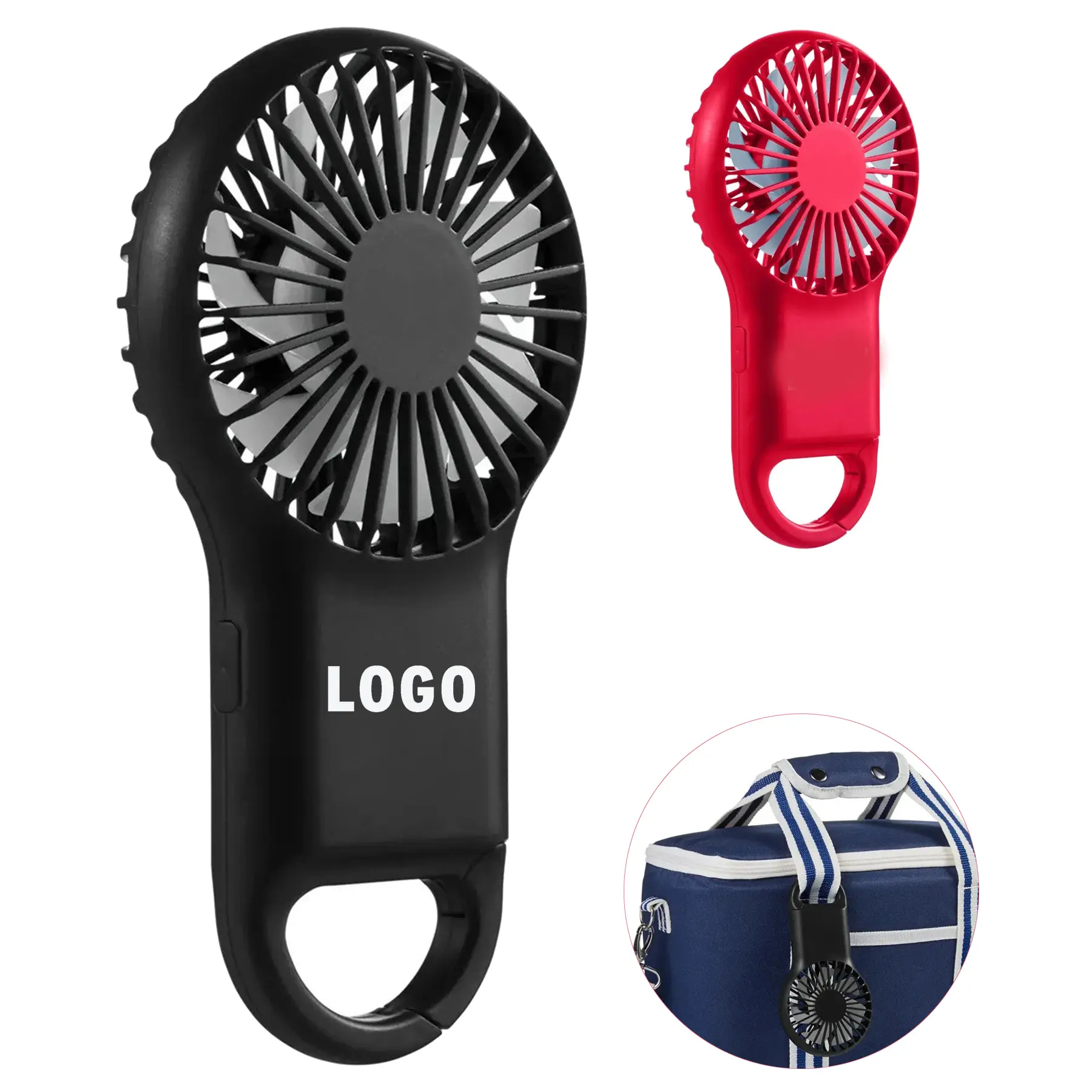 Portable Rechargeable Mini Clip Fan for Personal Cooling 2