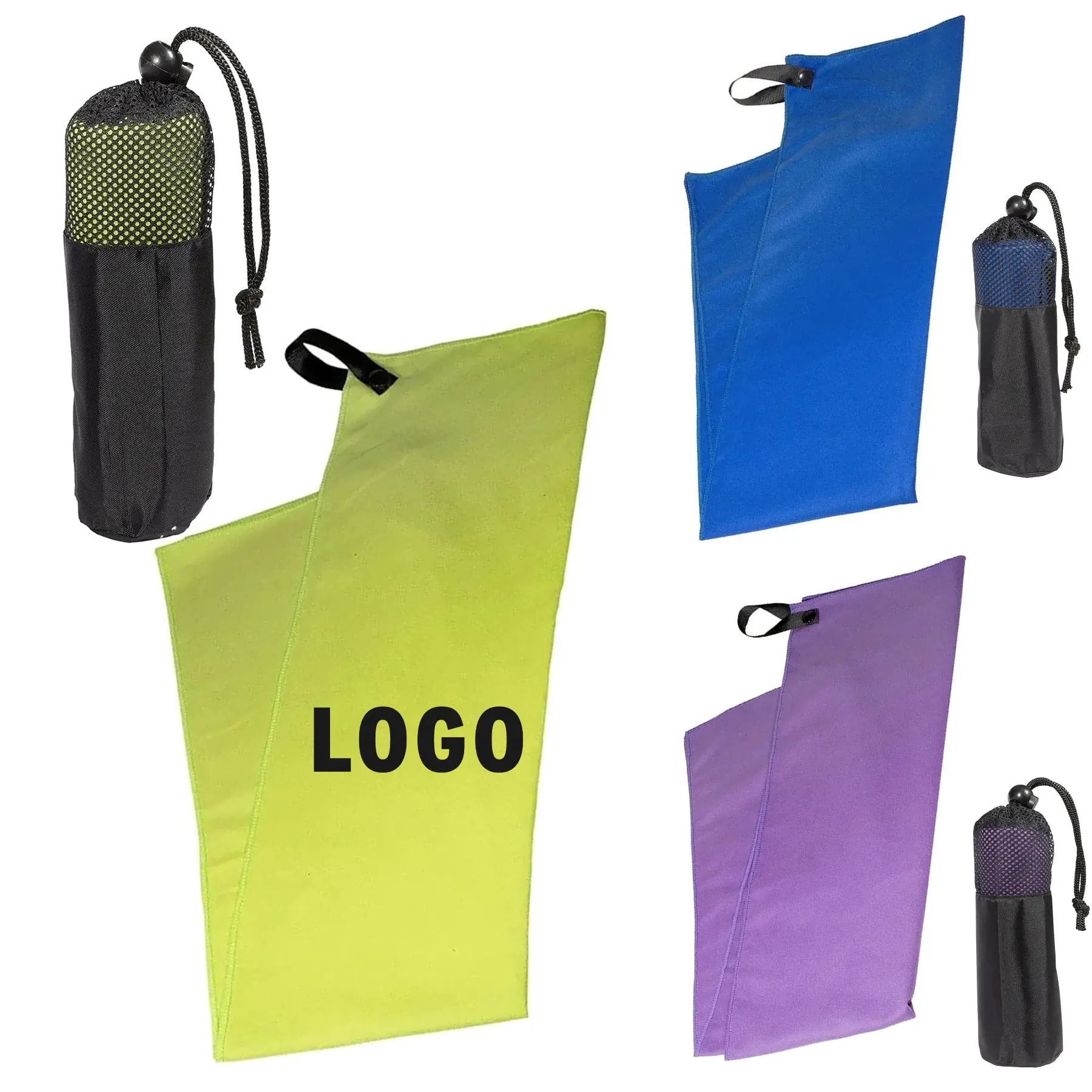 Quick Dry Microfiber Cooling Towel for Sports Gym Yoga and Travel 2