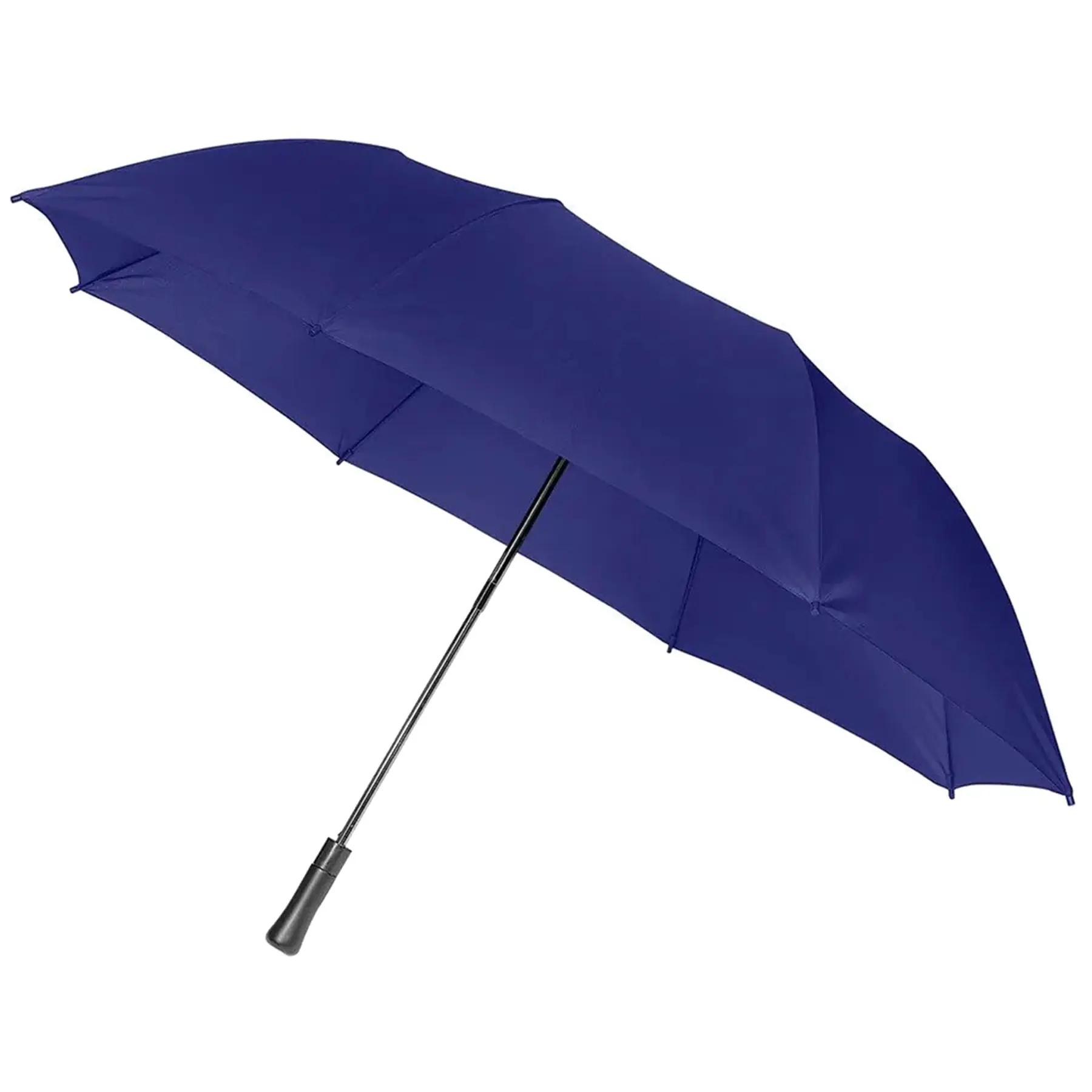 Large Auto Open Folding Umbrella 55 Arc Pongee Wood Handle