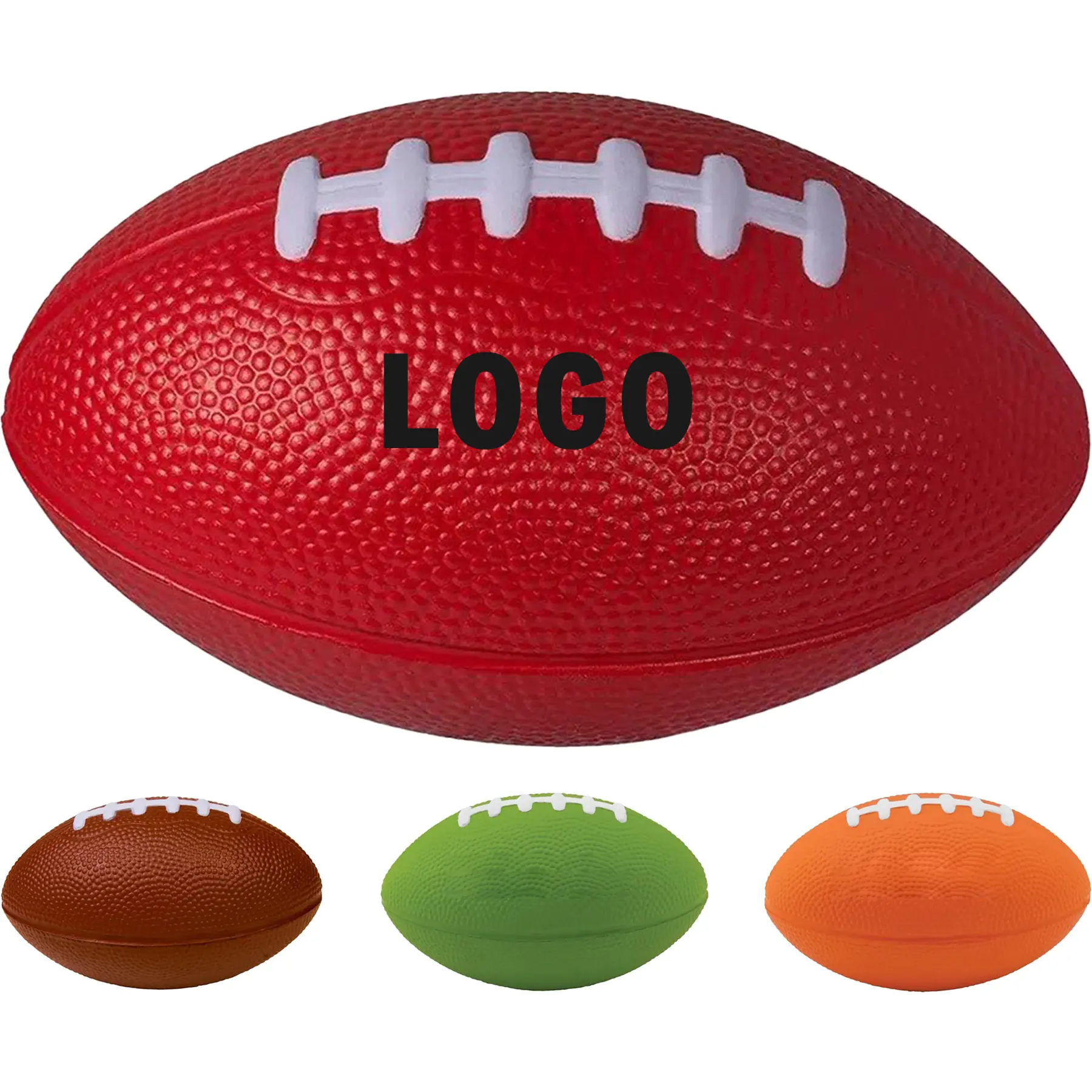 Football Stress Ball - Large Squeeze Toy for Office or Dorm 2