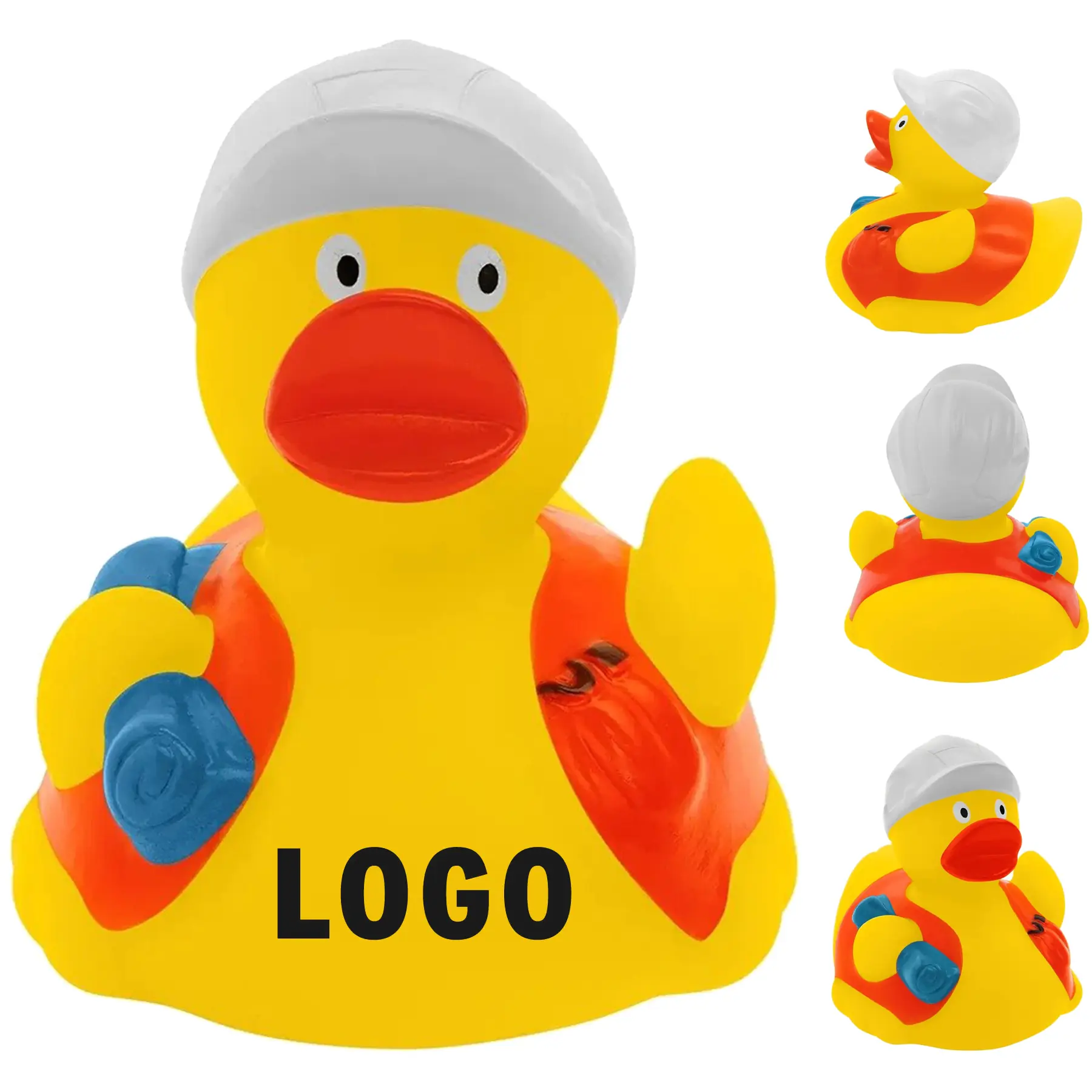 Construction Zone Safety Promotional Duck 2