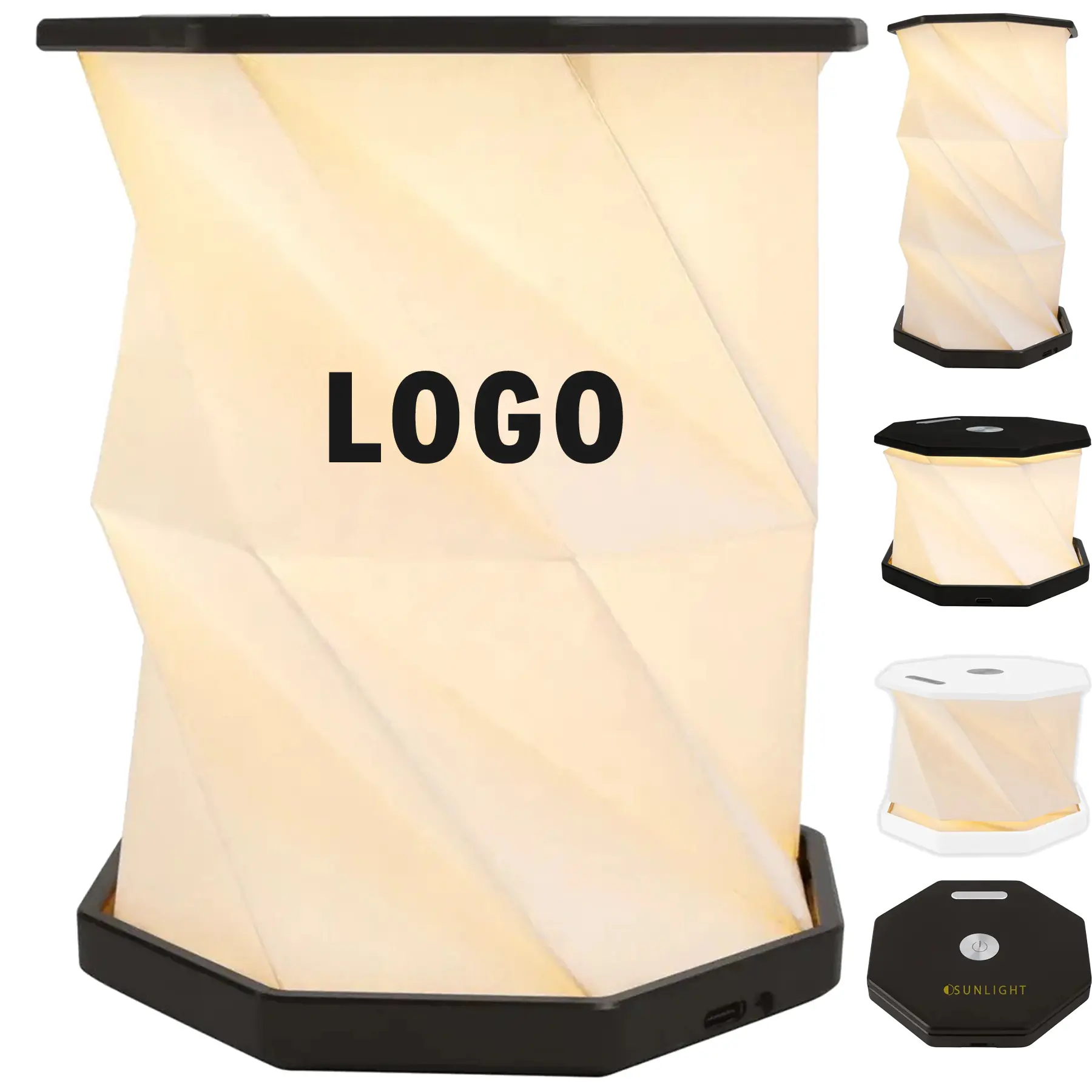 Portable LED Collapsible Rechargeable Lantern for Outdoor Camping 2