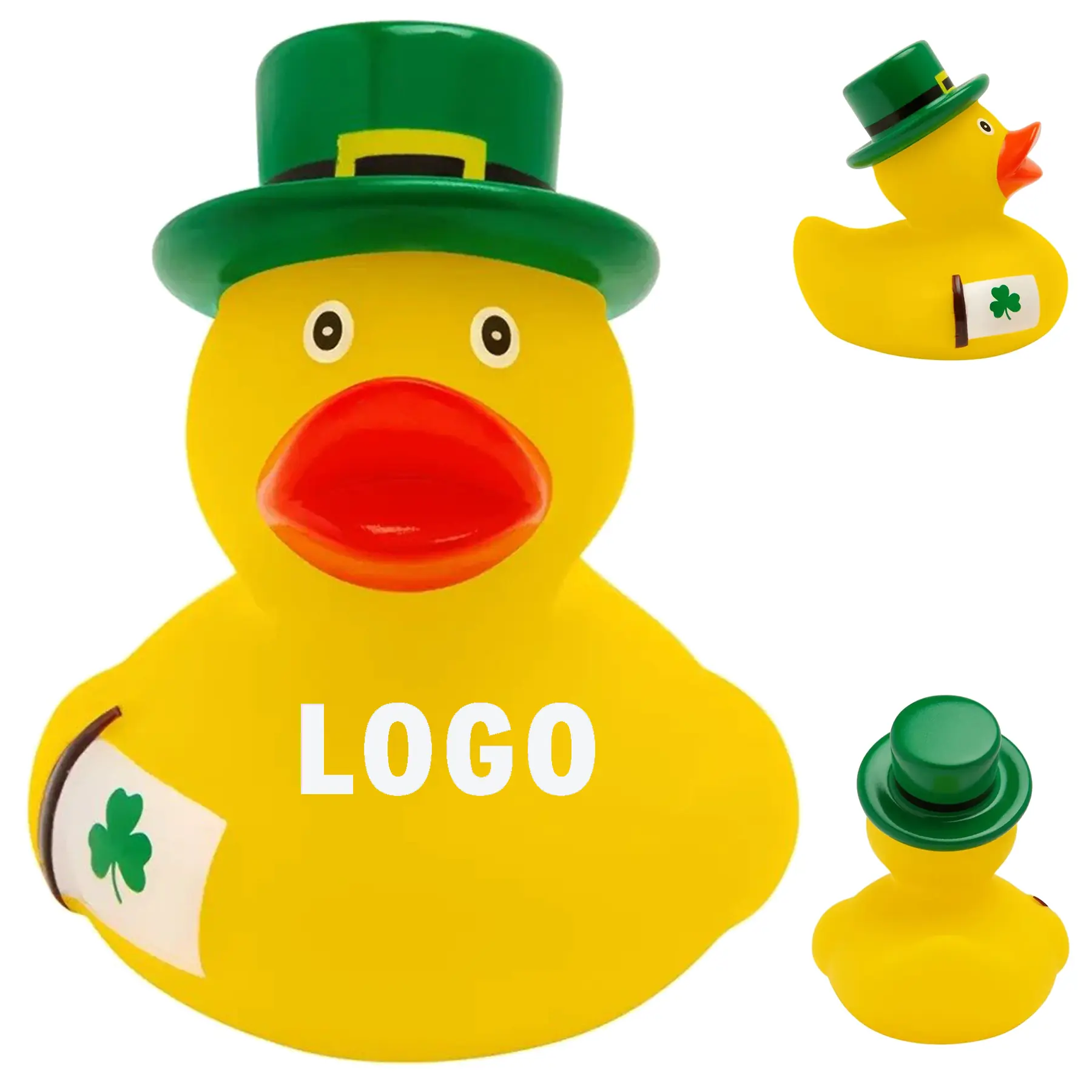 Irish Luck Rubber Duck for St Patrick Celebration 2