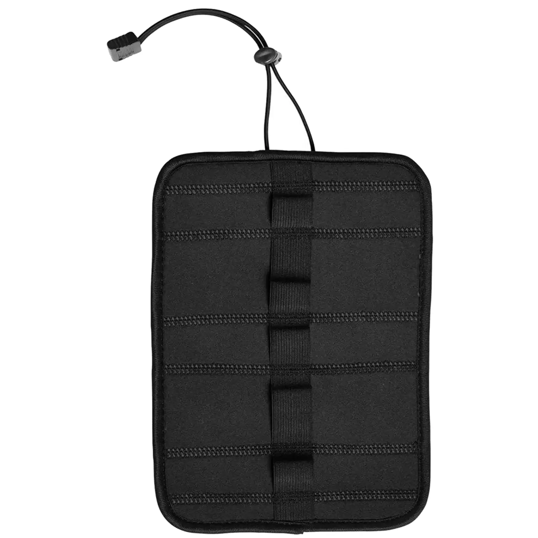 Roll Up Neoprene Cable Organizer Case with Elastic Straps